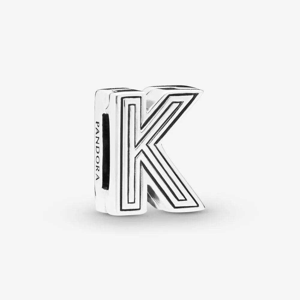Charm Clipe Pandora Reflexions Letra K - 798207