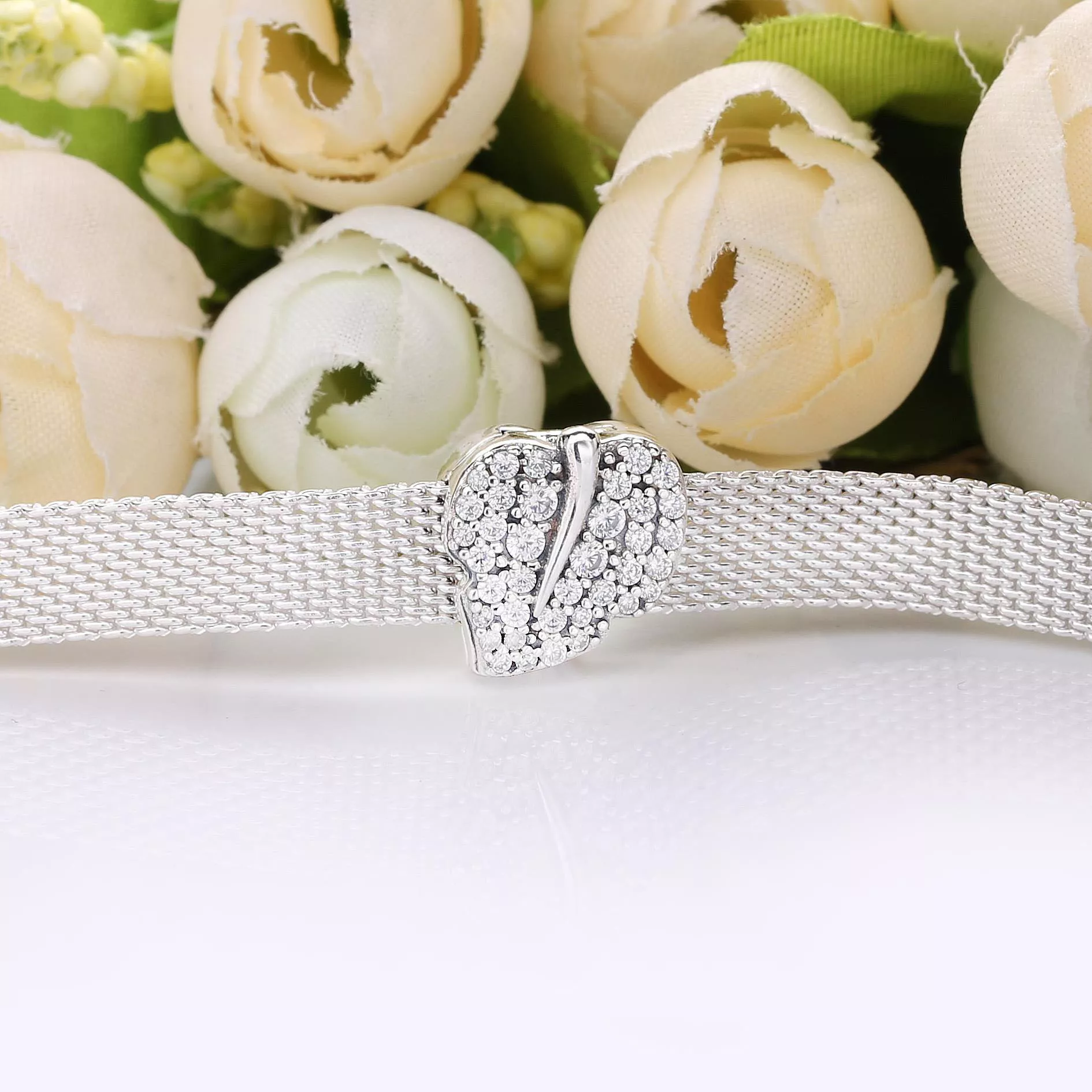 Charm Folha cintilante Pandora - 798293CZ