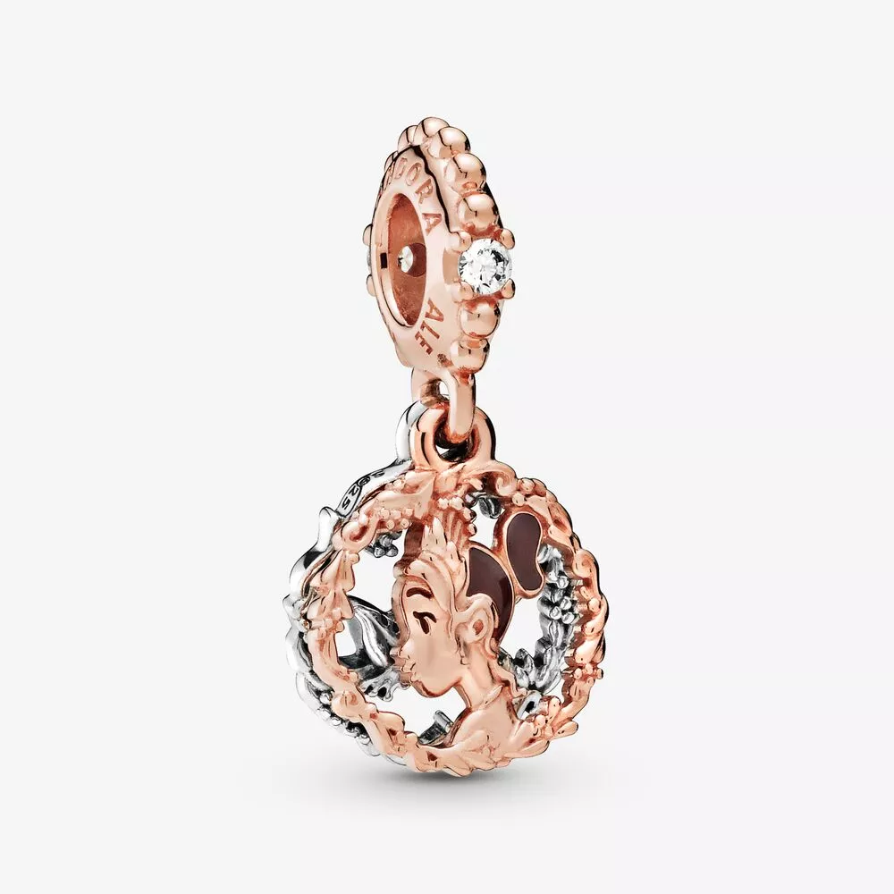 Charm Pendente Disney, Princesa Tiana Pandora Rose - 788234CZ