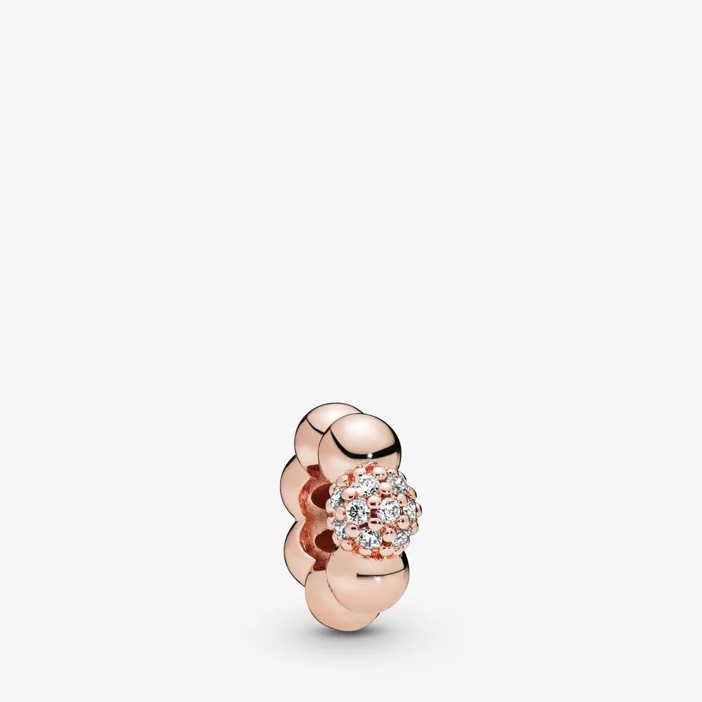 Separador Pandora Rose™ Esfera Brilhante - 788310CZ