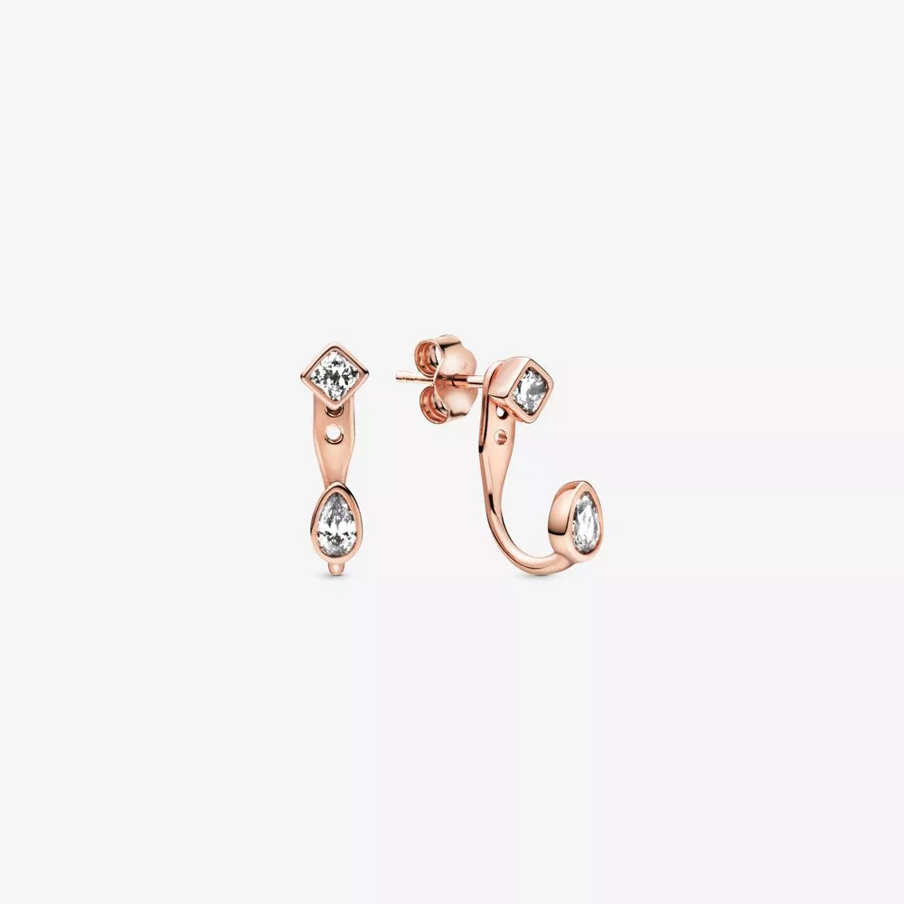 Brincos Petit Formas Geométricas Pandora Rose - 288509C01