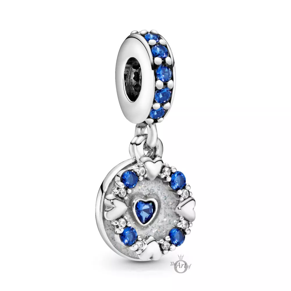 Charm Pendente Corações Cintilantes Pandora - 798472C01