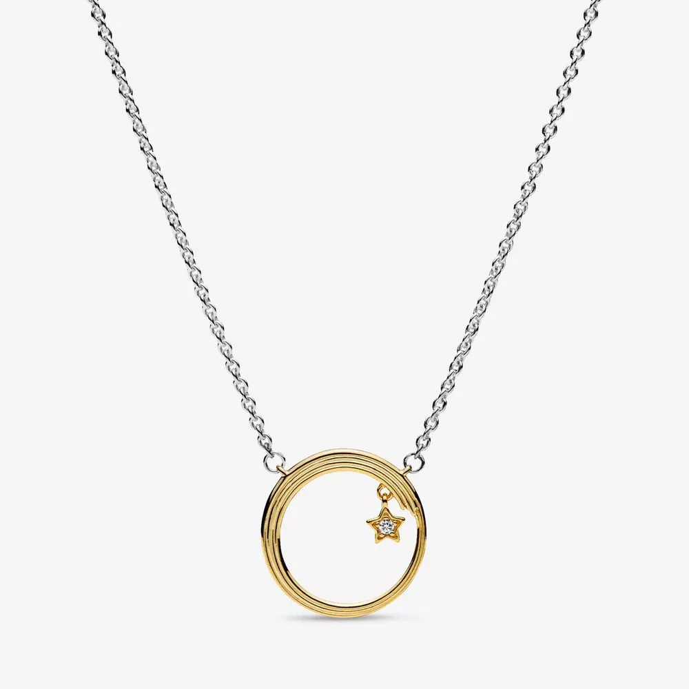 Colar Estrela Cadente Celestial Pandora Rose - 368515C01