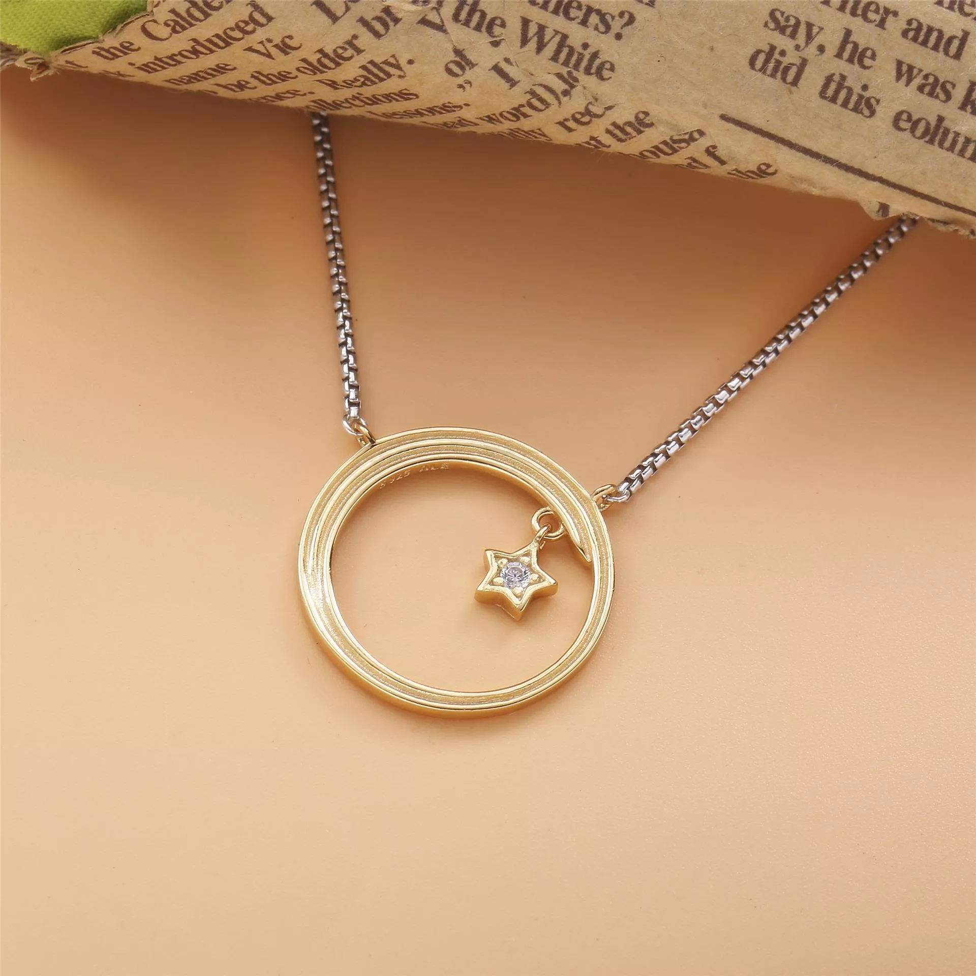 Colar Estrela Cadente Celestial Pandora Rose - 368515C01