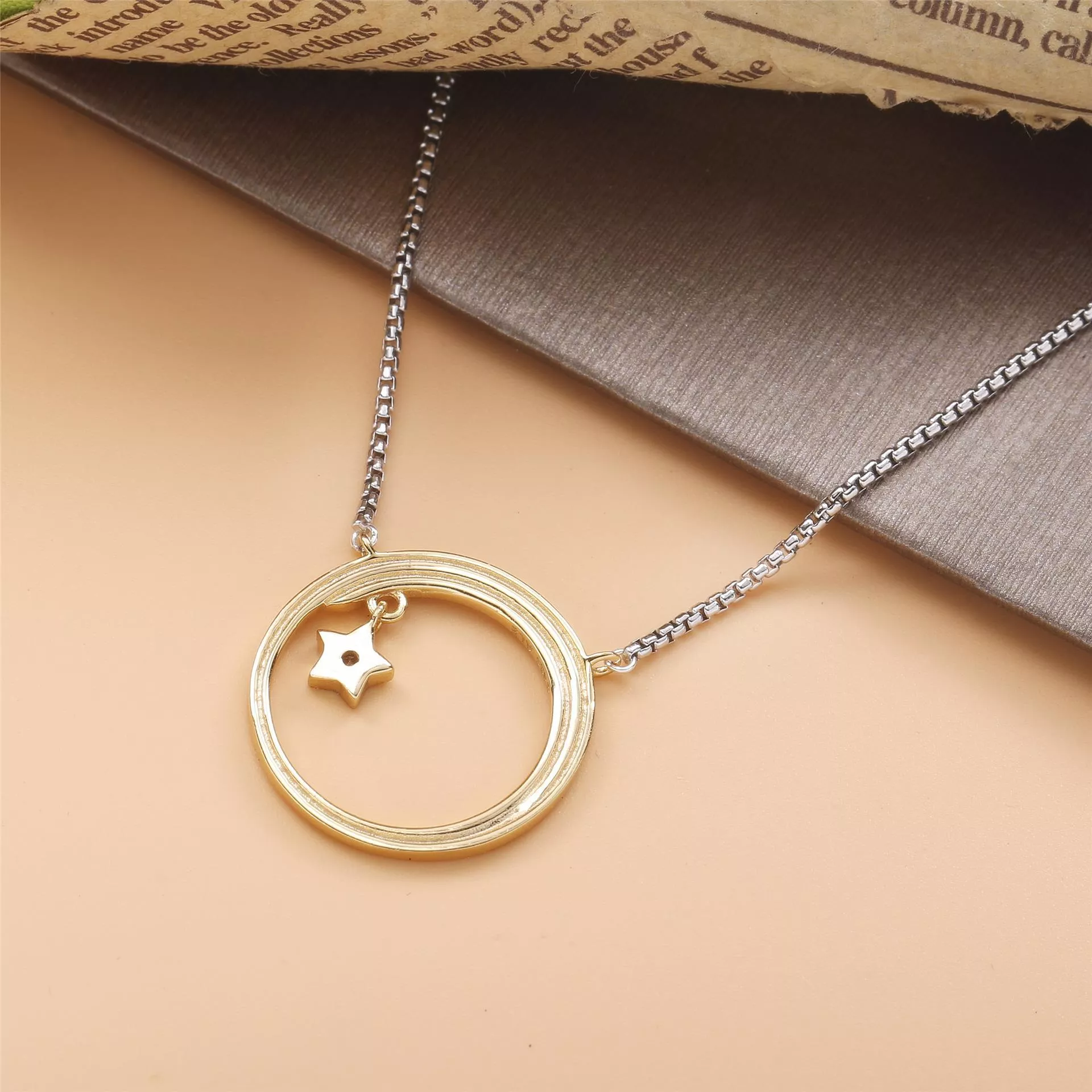 Colar Estrela Cadente Celestial Pandora Rose - 368515C01