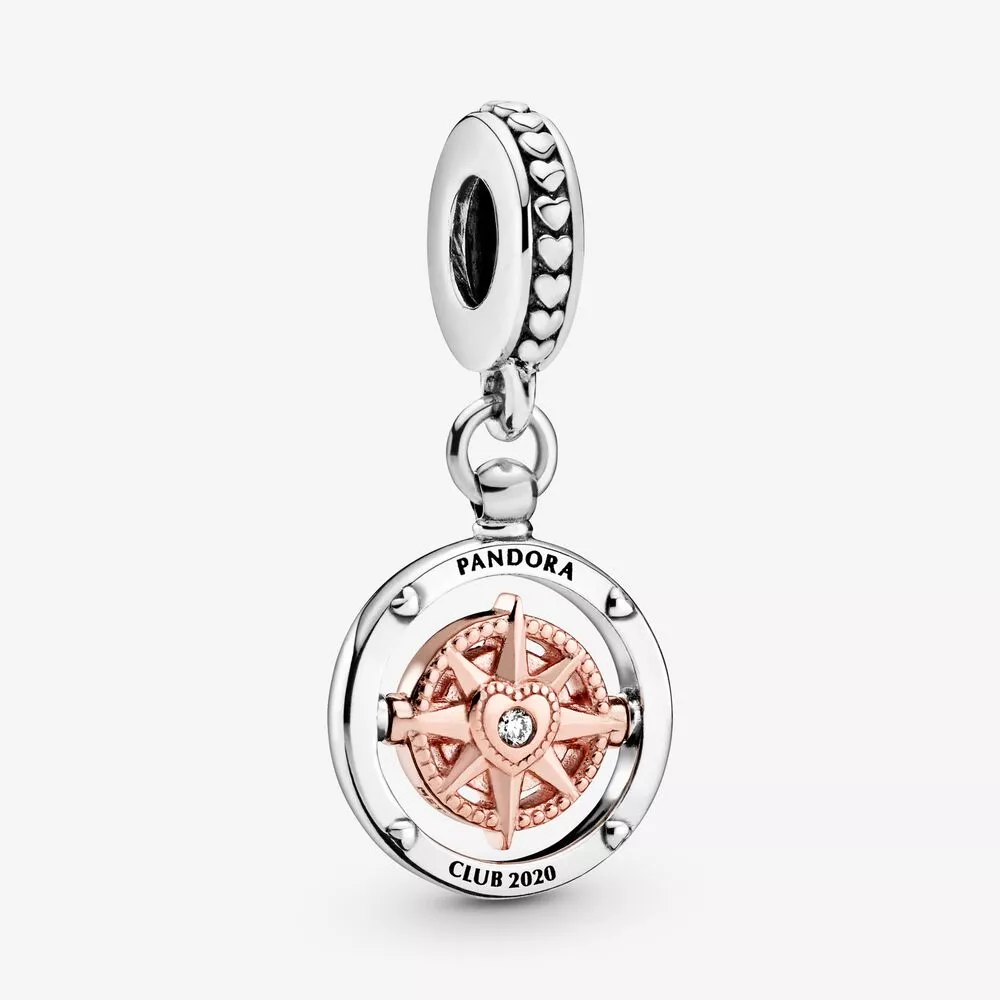 Pandora Club Charm 2020 - Siga Seu Coração - 788590C01