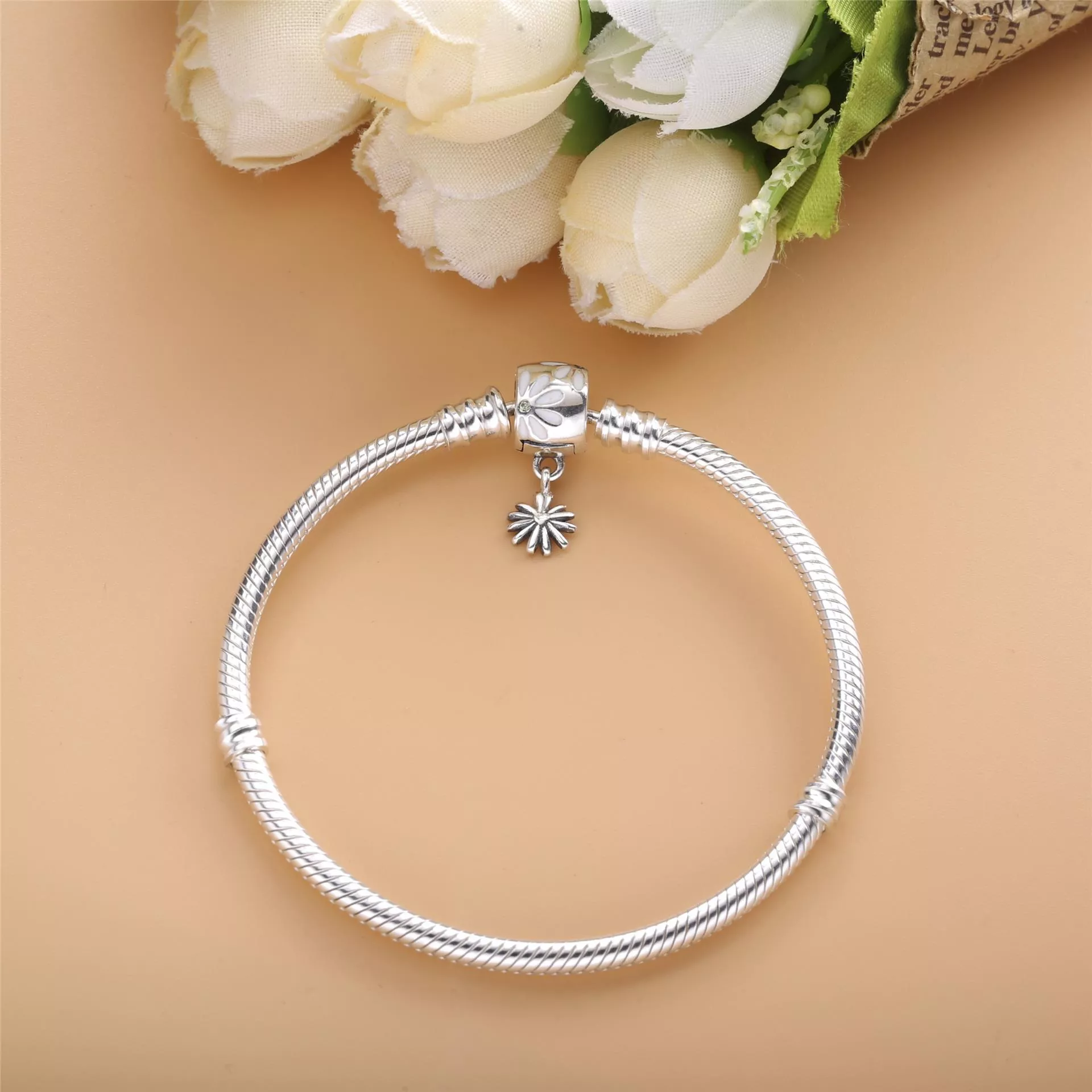 Bracelete Delicadas Margaridas - 598776C01