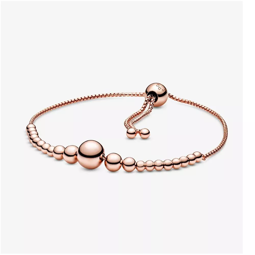 Bracelete Pandora Rose Cordão Esferas - 587749C00