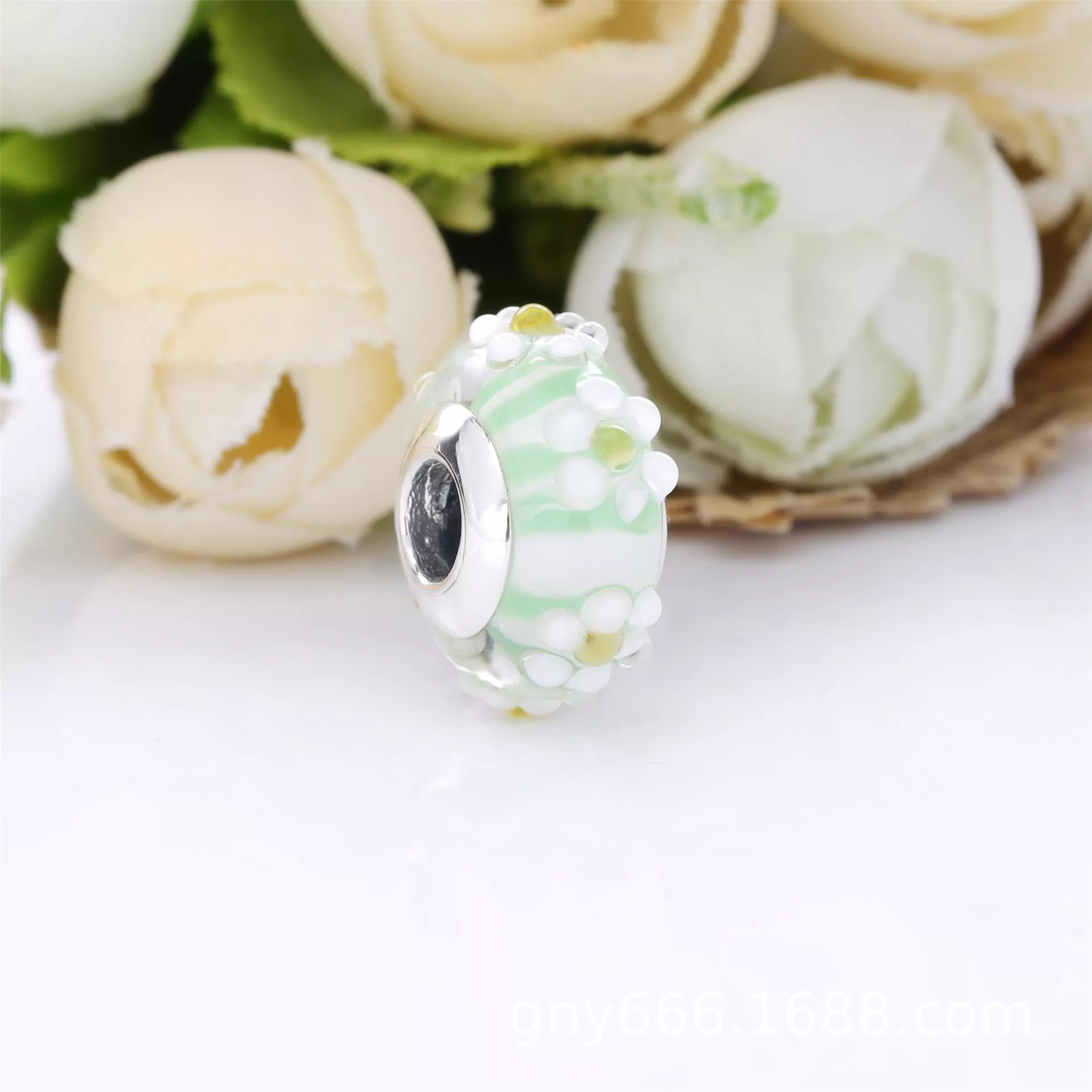 Charm Margarida Glass Murano Pandora - 798798C00