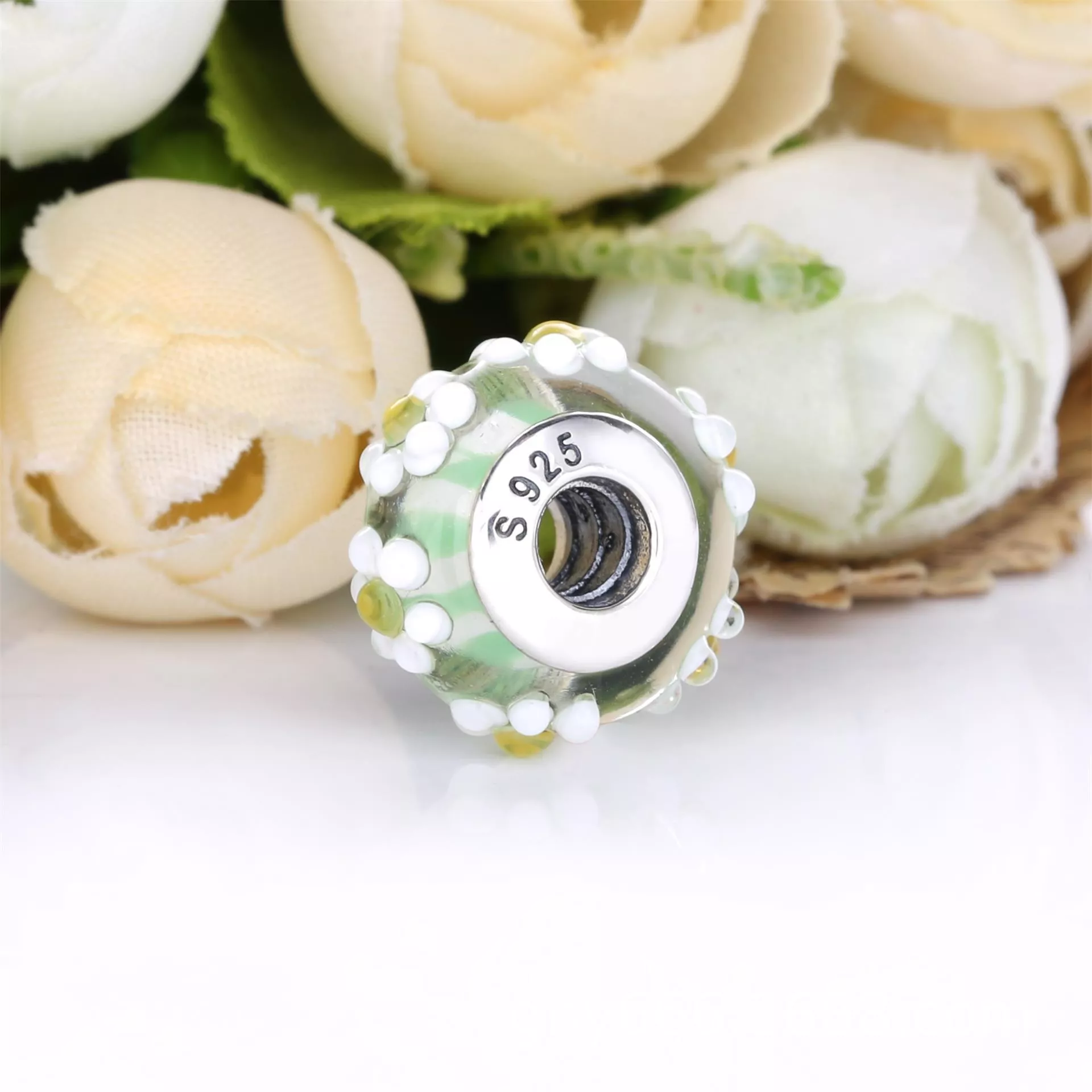 Charm Margarida Glass Murano Pandora - 798798C00