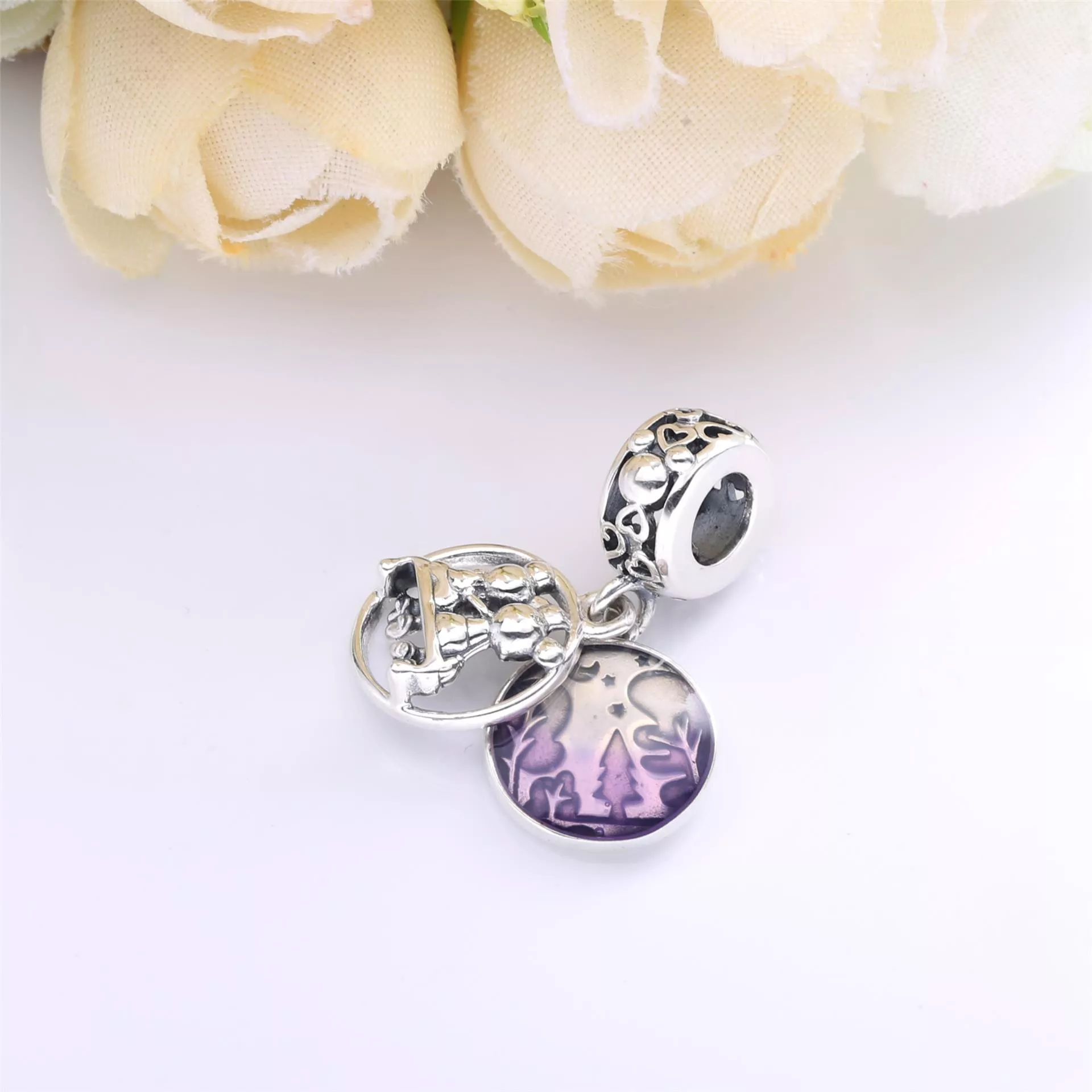 Charm Pendente Disney Felizes Para Sempre - 798866C01