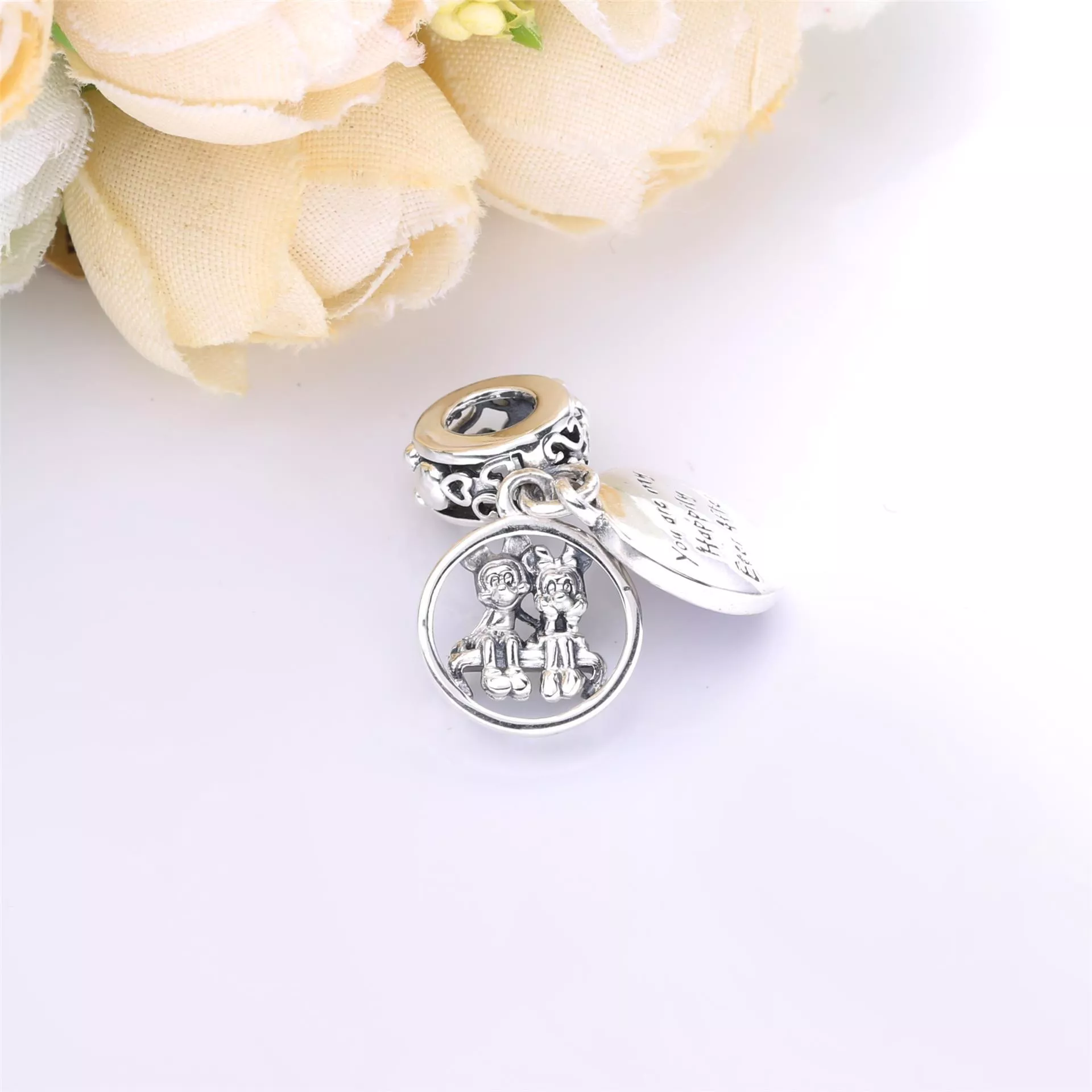 Charm Pendente Disney Felizes Para Sempre - 798866C01