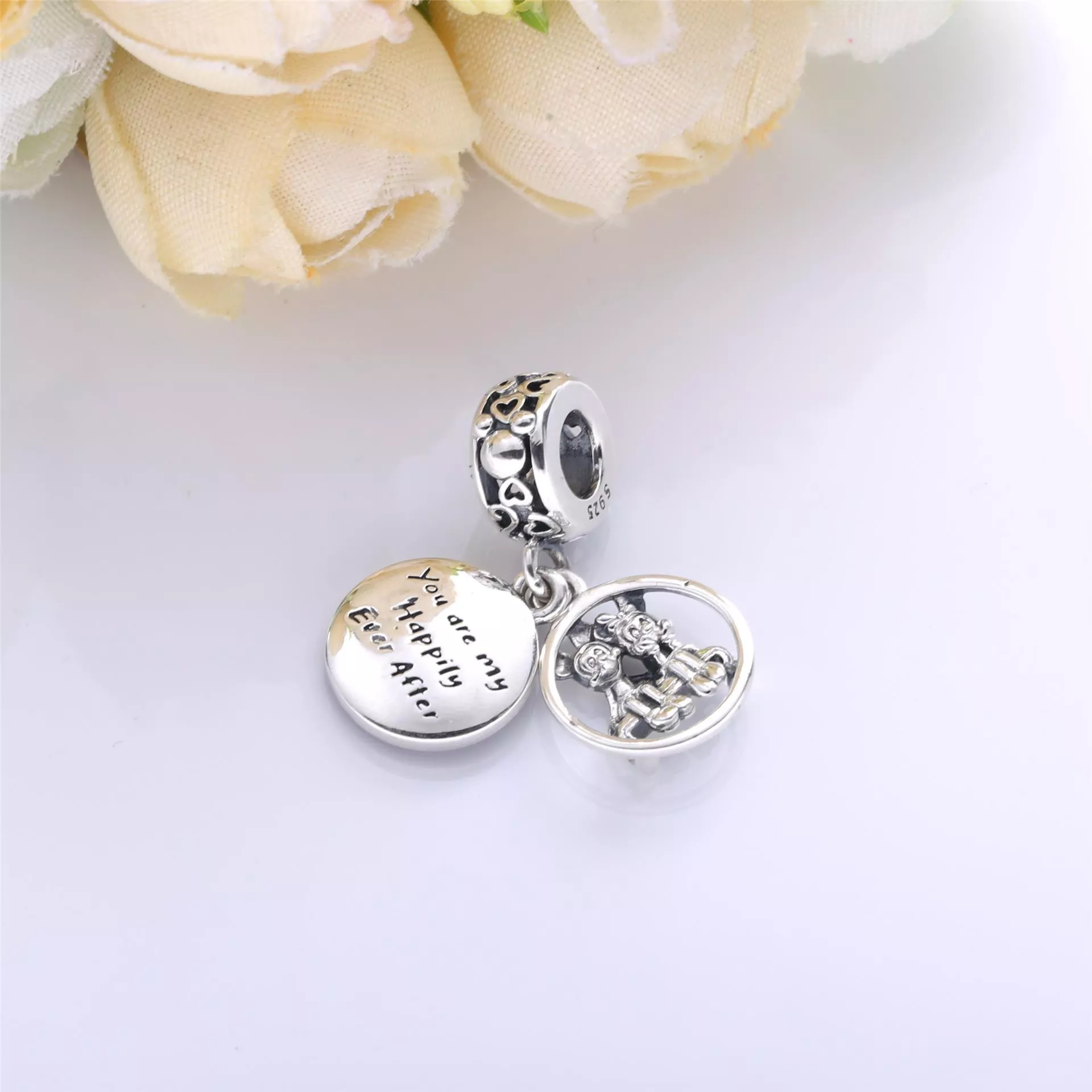 Charm Pendente Disney Felizes Para Sempre - 798866C01