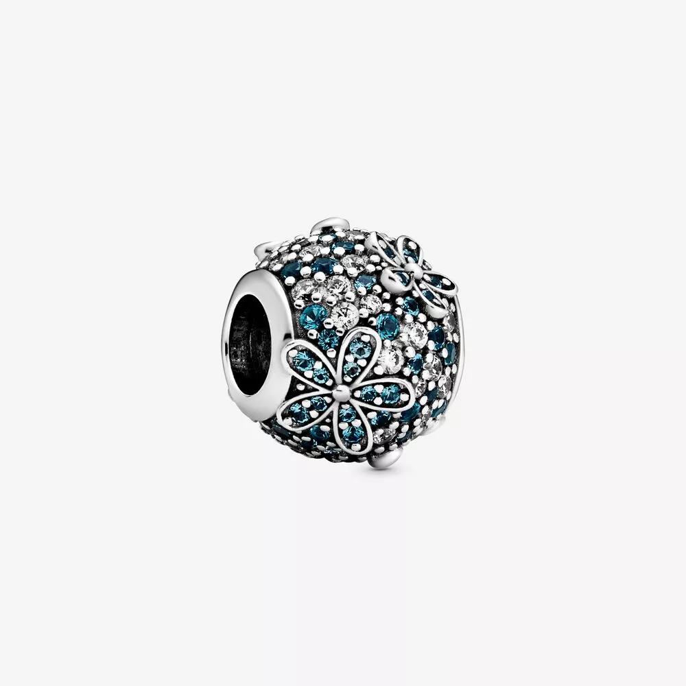 Conta Pavé Margarida Azul Pandora - 798797C01