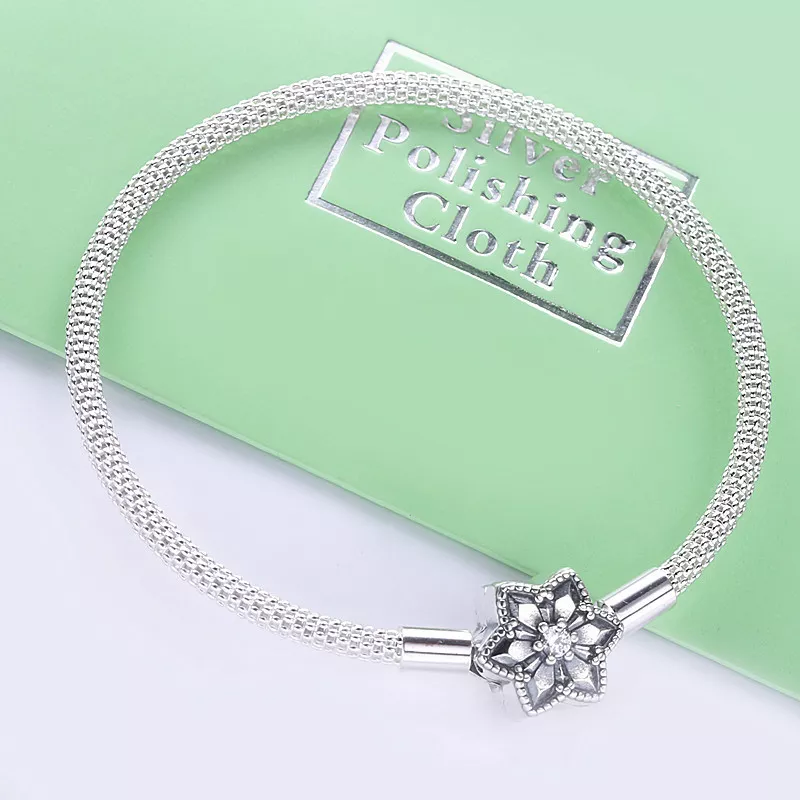 Pulseira Floco de Neve Brilhante Pandora - 598616C01