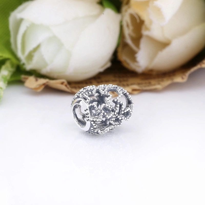 (imagem para) Charm Estrelas Do Coração - 798462C00 - Visualizar 3