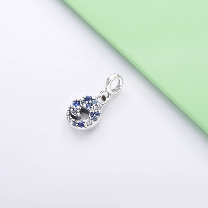 (imagem para) Charm Pendente Minha Onda do Mar Azul Pandora - 799010C01 - Visualizar 2