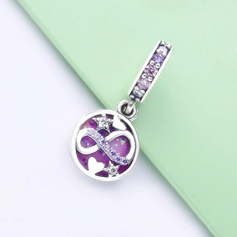 (imagem para) Charm Pendente Te Amo Para O Inifito E Além - 798829C01 - Visualizar 2