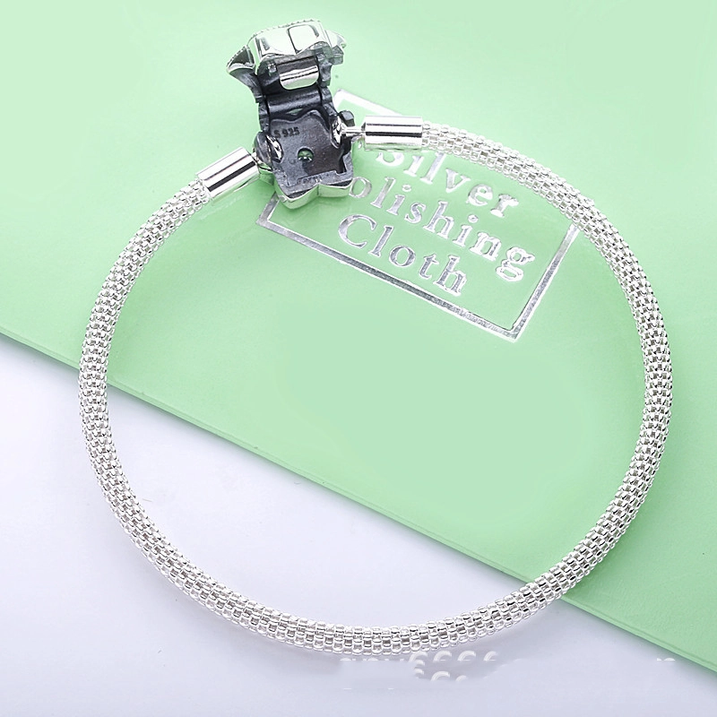 (imagem para) Pulseira Floco de Neve Brilhante Pandora - 598616C01 - Visualizar 3