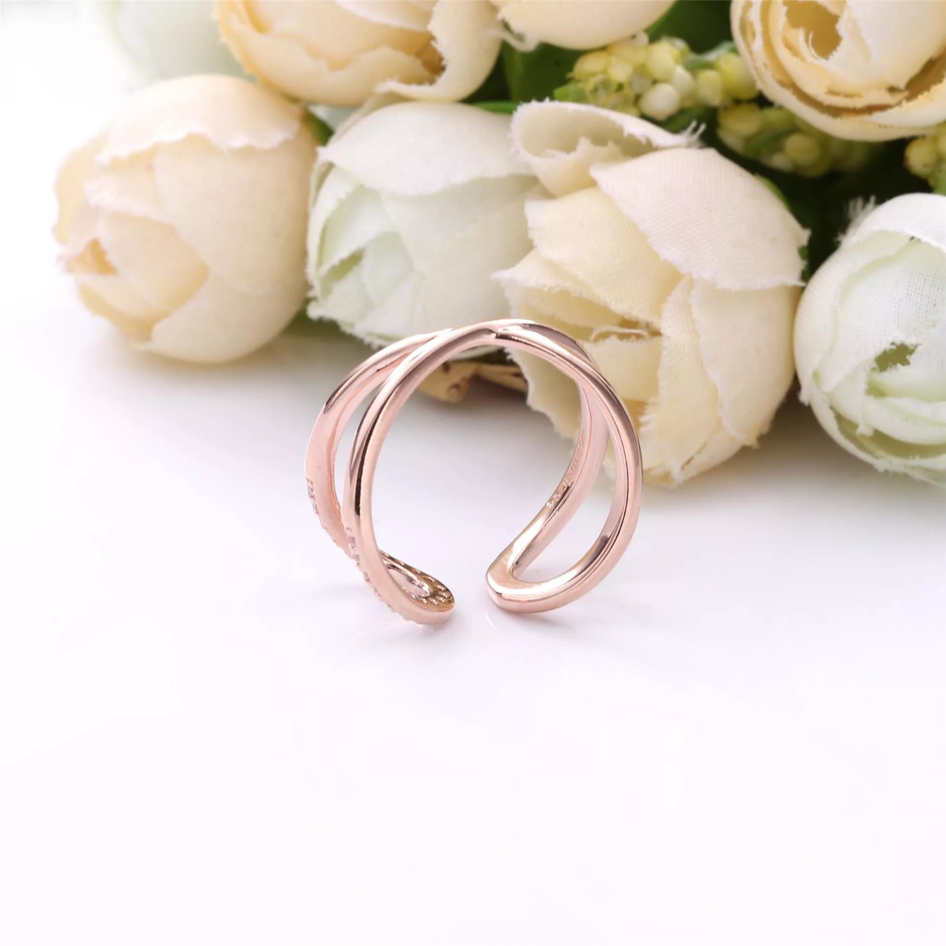 Anel Aberto Pandora Rose Infinito Brilhante - 188882C01