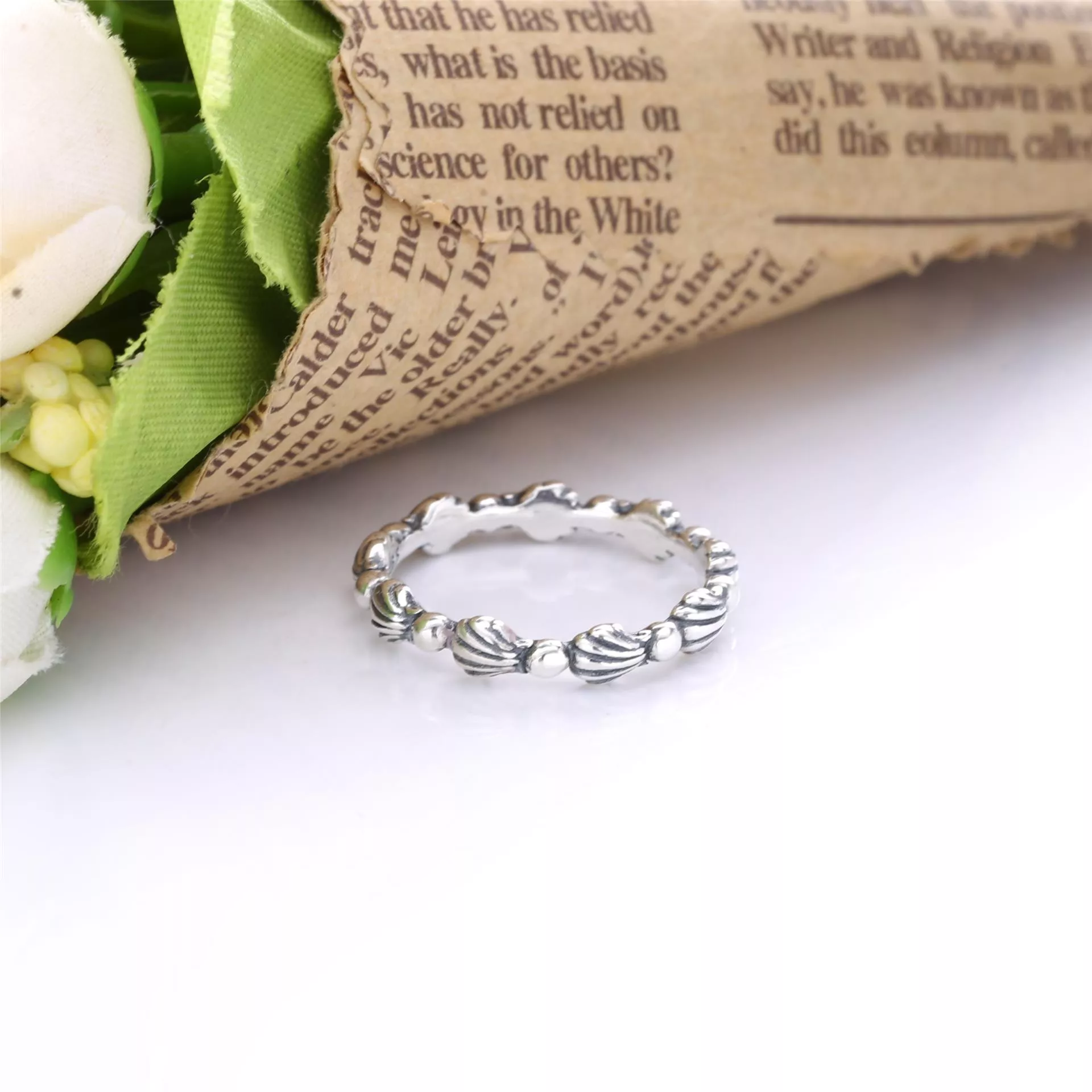 Anel Concha Do Mar - Pandora Ocean - 198943C00