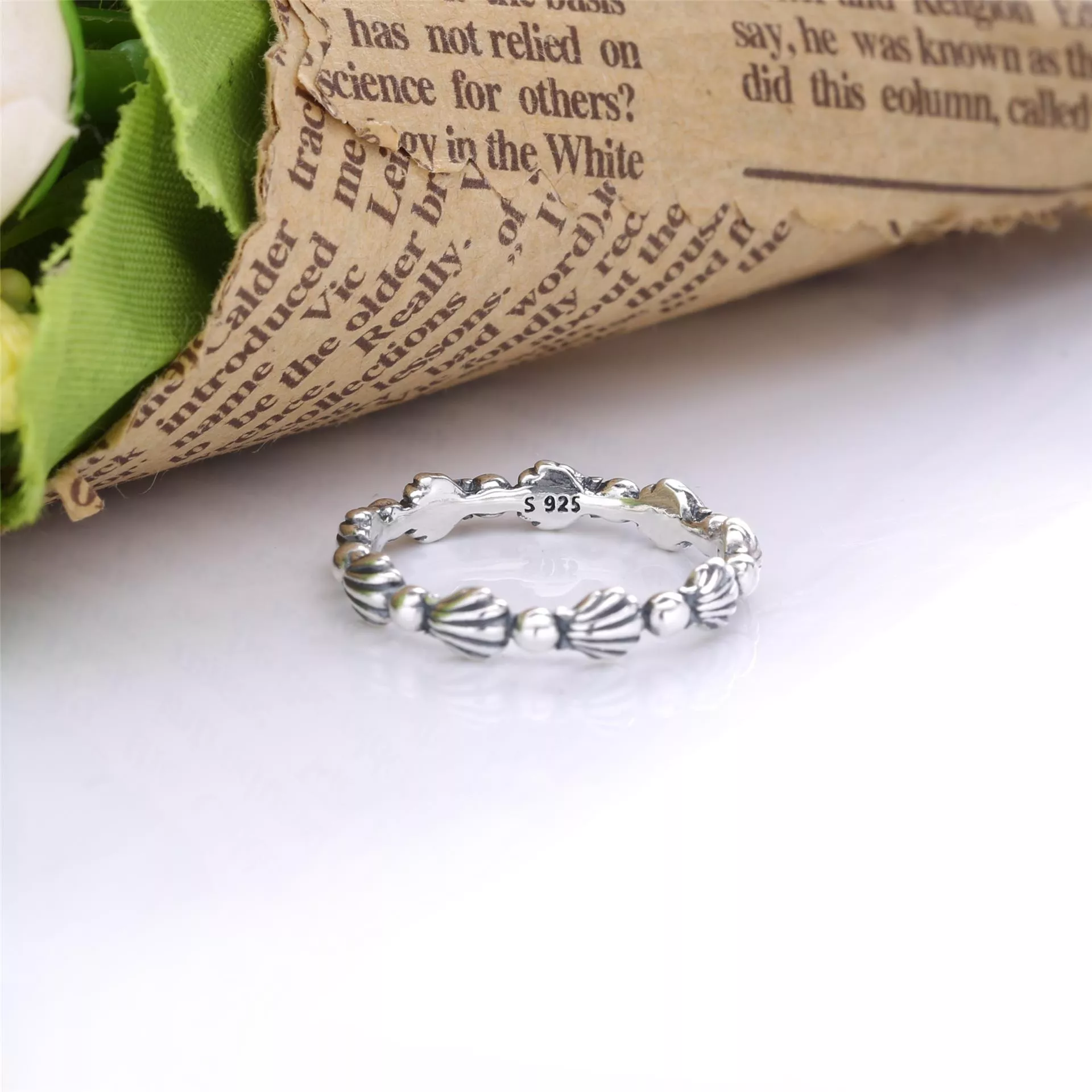 Anel Concha Do Mar - Pandora Ocean - 198943C00