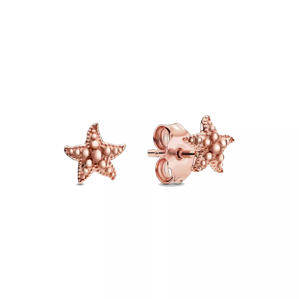 Brincos Petit Estrela-do-mar Pandora Rose - 288956C00