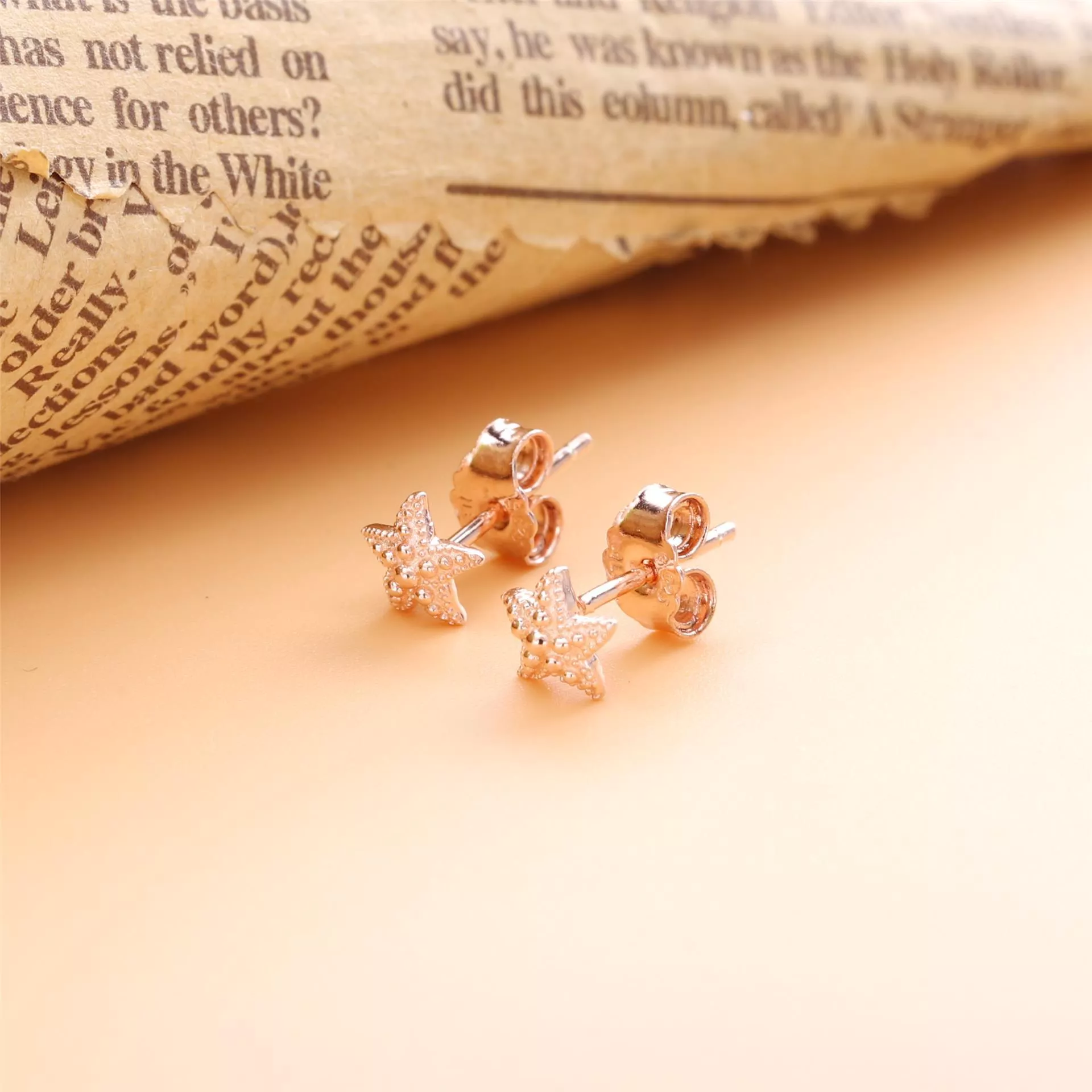 Brincos Petit Estrela-do-mar Pandora Rose - 288956C00