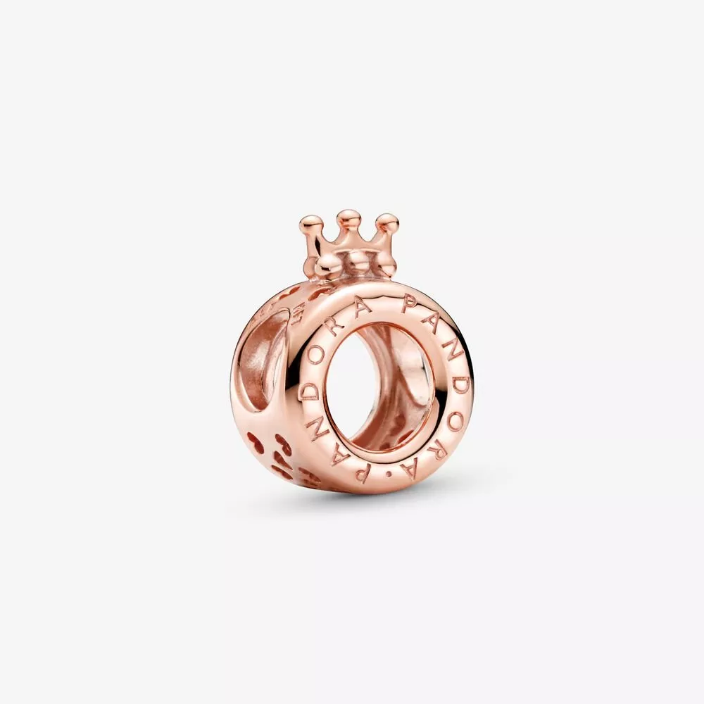 Charm Coroa em O com Logo Pandora Pandora - 789036C00