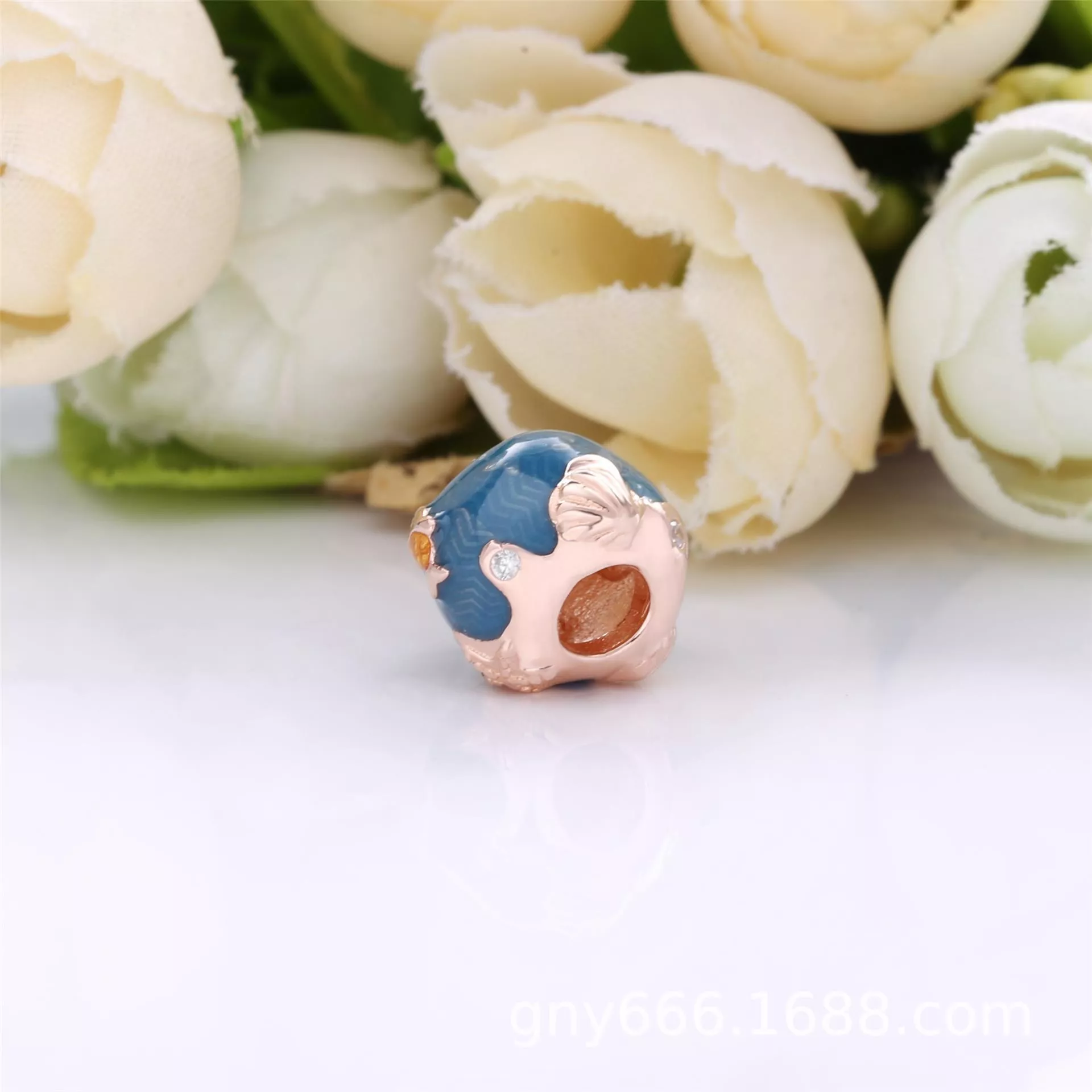 Charm Pandora Rose™ Caminho Do Mar - Pandora Ocean