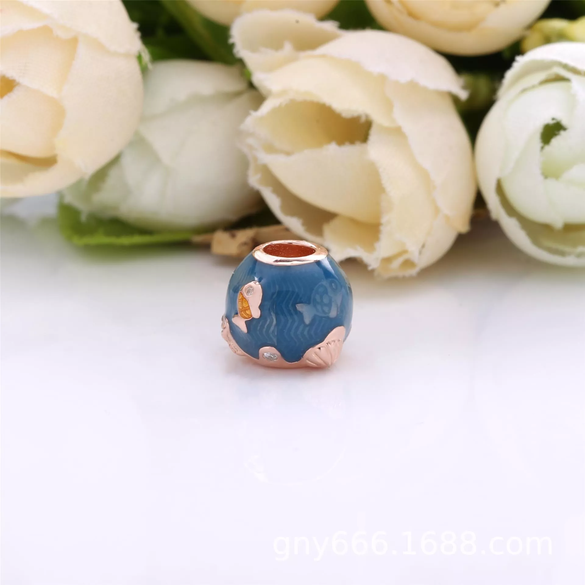 Charm Pandora Rose™ Caminho Do Mar - Pandora Ocean