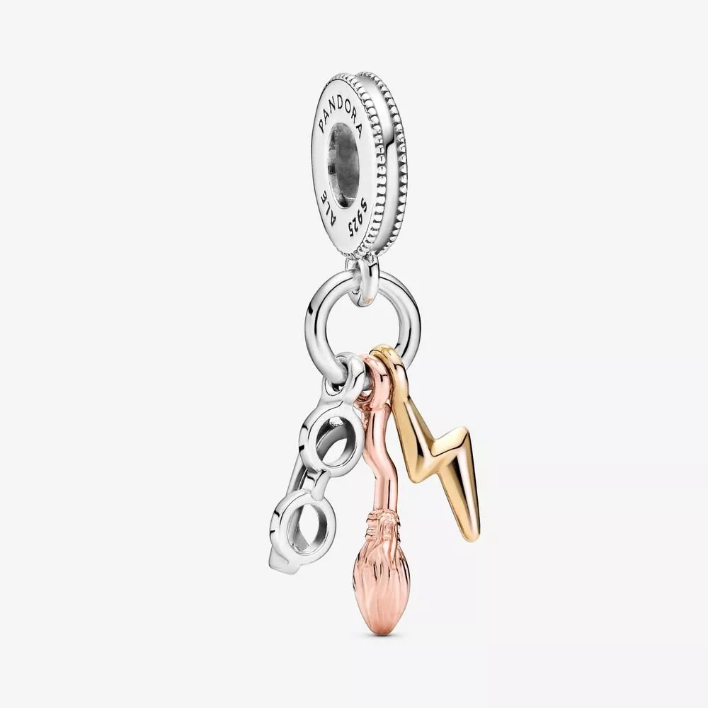 Charm Pendente Óculos, Nimbus 2000 E Raio - Harry Potter - 799129C00