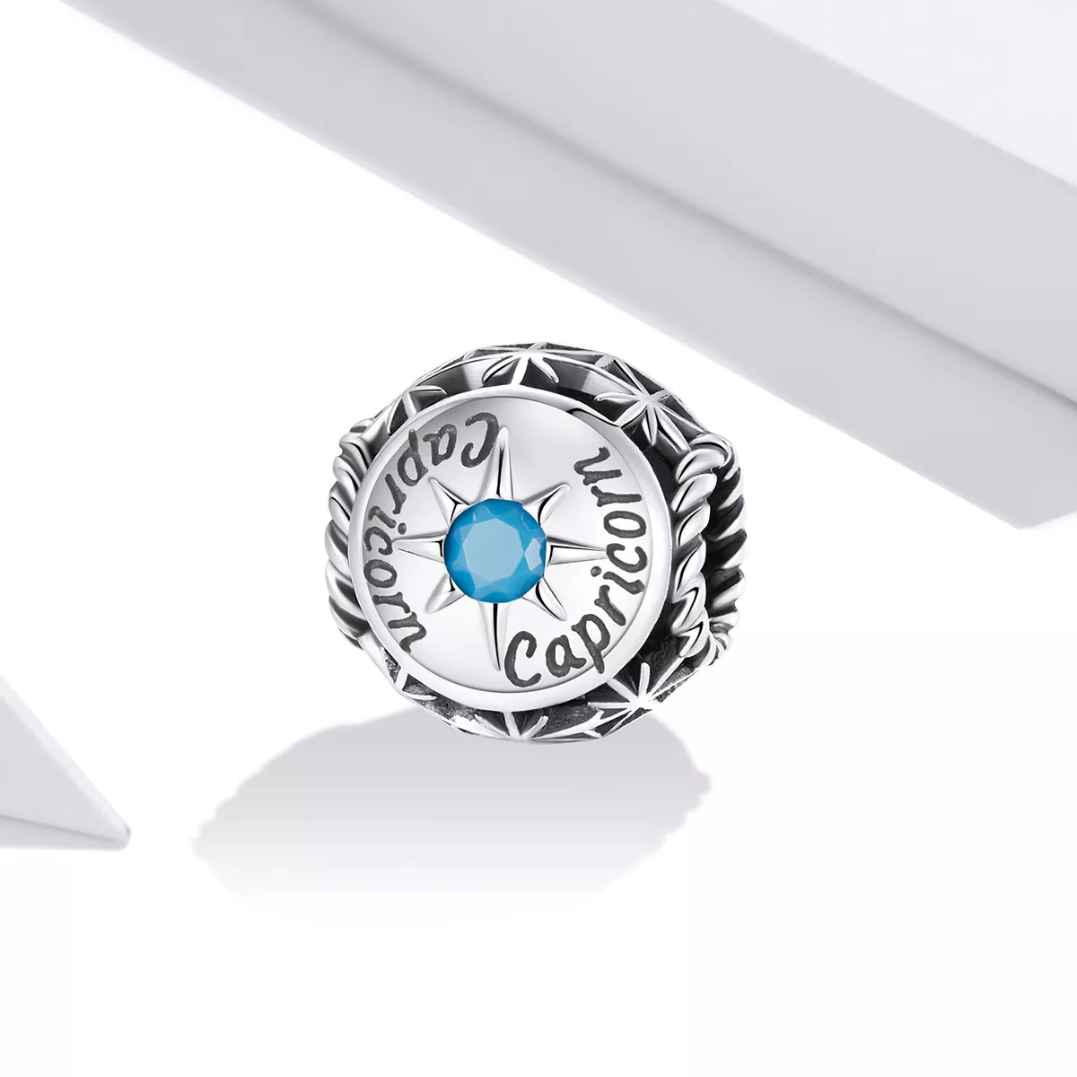 Charm Capricórnio Brilhante estilo Pandora - SCC1725-10