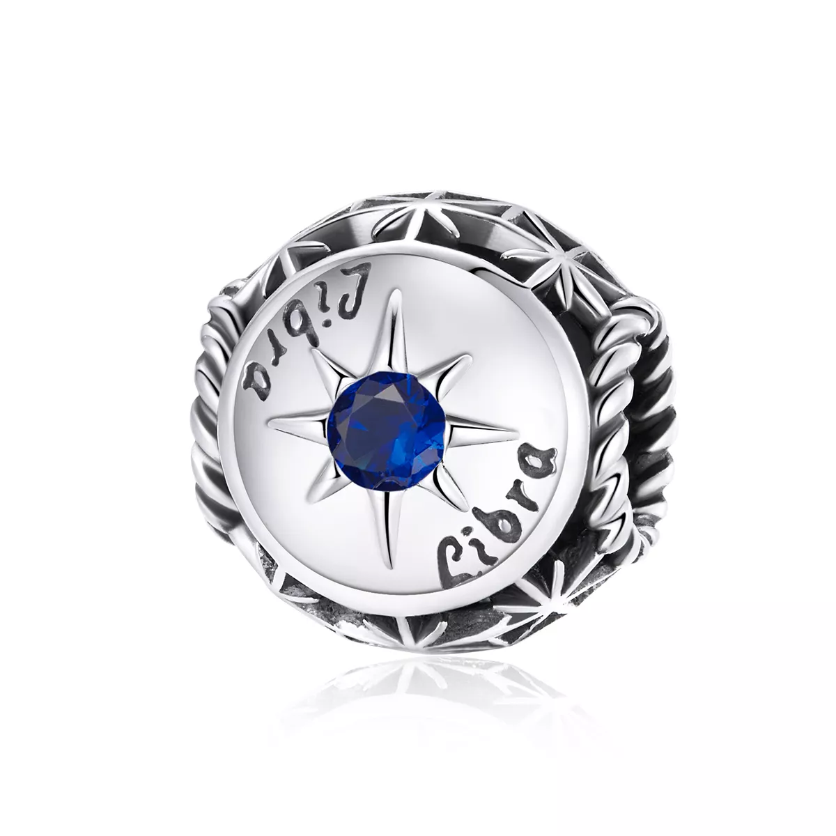 Charm Libra brilhante estilo Pandora - SCC1725-8
