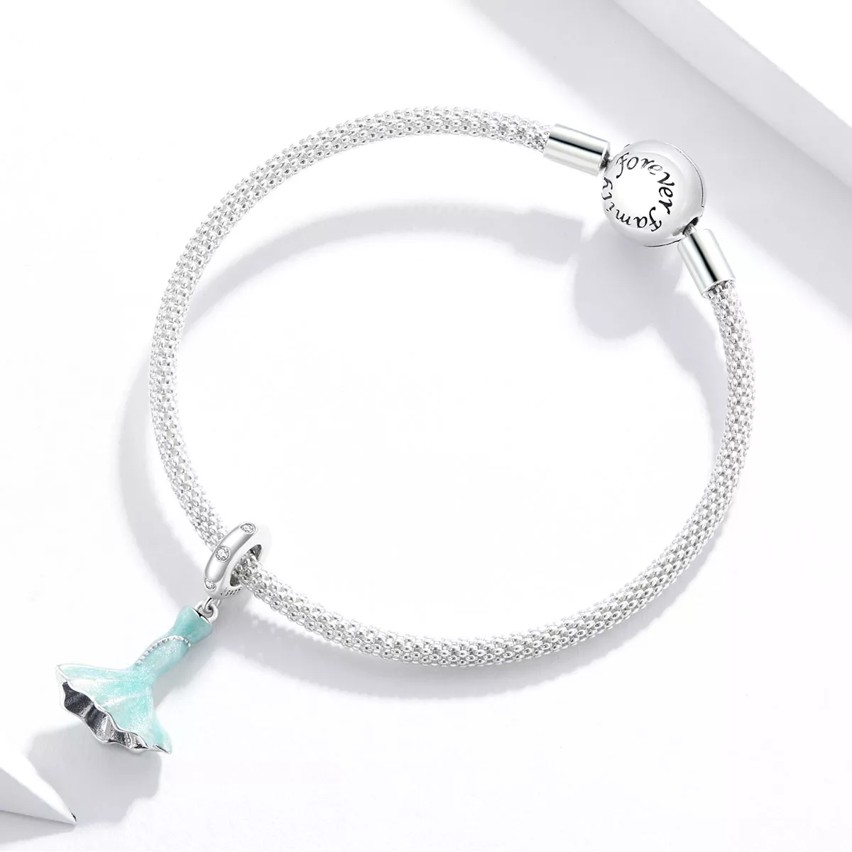 Charm Pendente Saia de rabo de peixe estilo Pandora - SCC1647