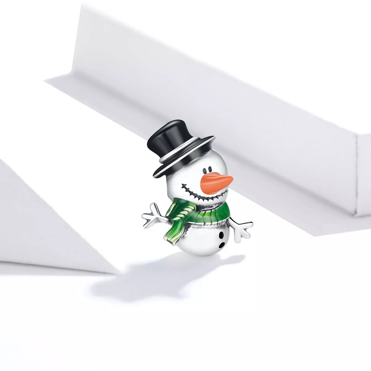 Charm Pequeno Boneco de Neve estilo Pandora - SCC1665