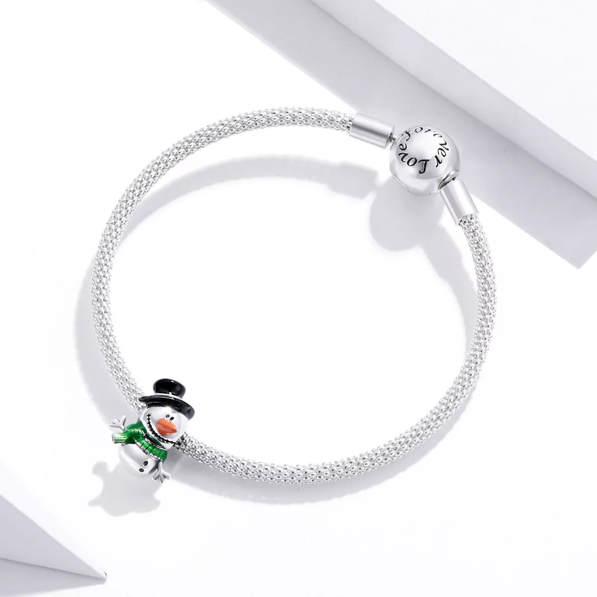 Charm Pequeno Boneco de Neve estilo Pandora - SCC1665