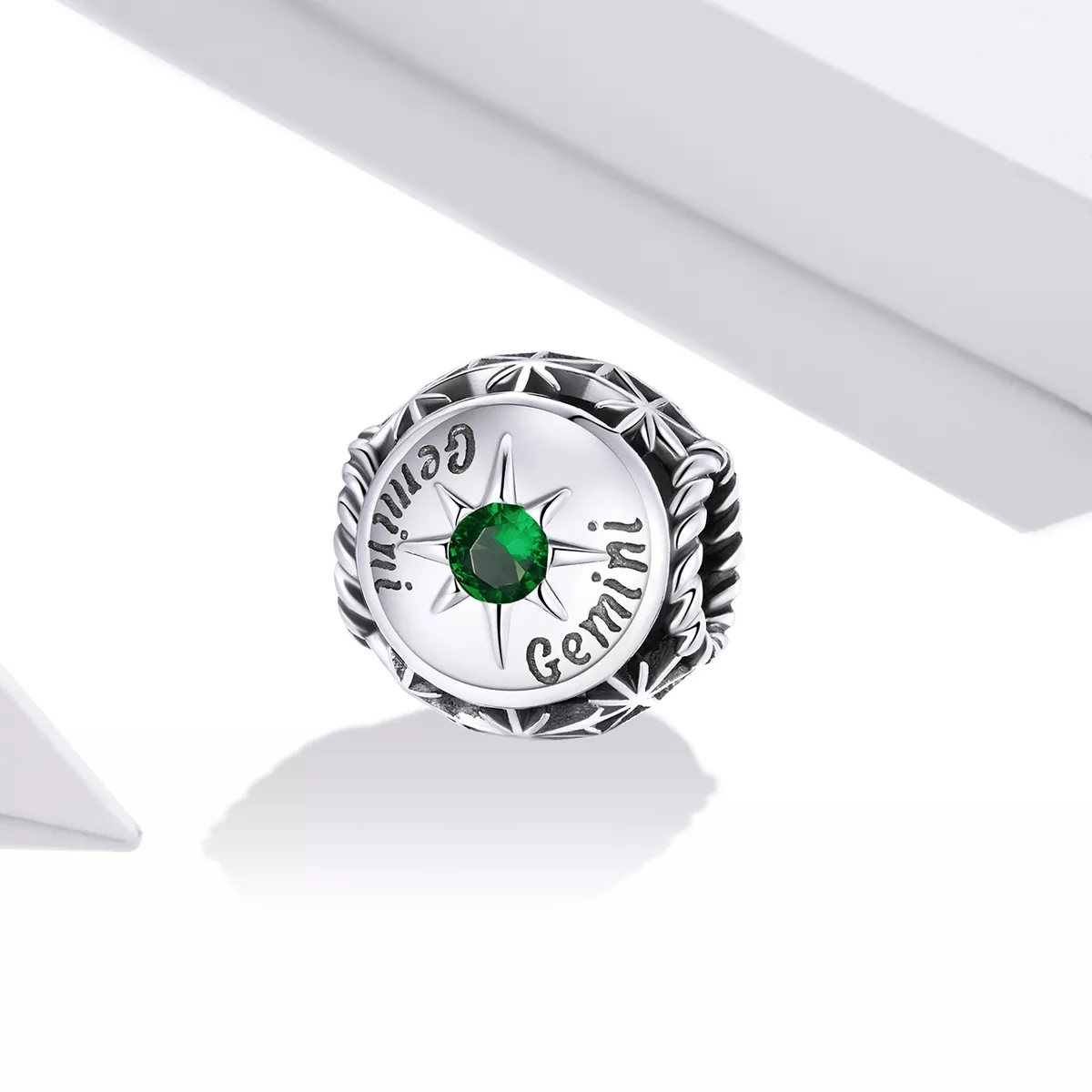 Charm Shining Gemini estilo Pandora - SCC1725-7