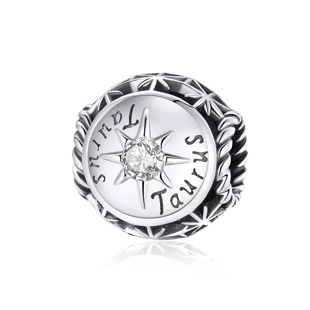Charm Touro Brilhante estilo Pandora - SCC1725-2
