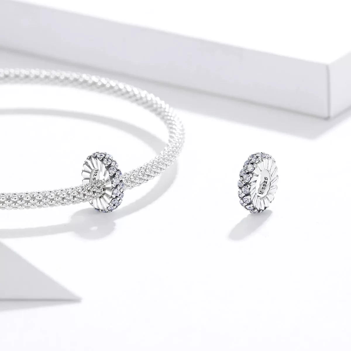 Separador Inverno Brilhante estilo Pandora - SCC1648