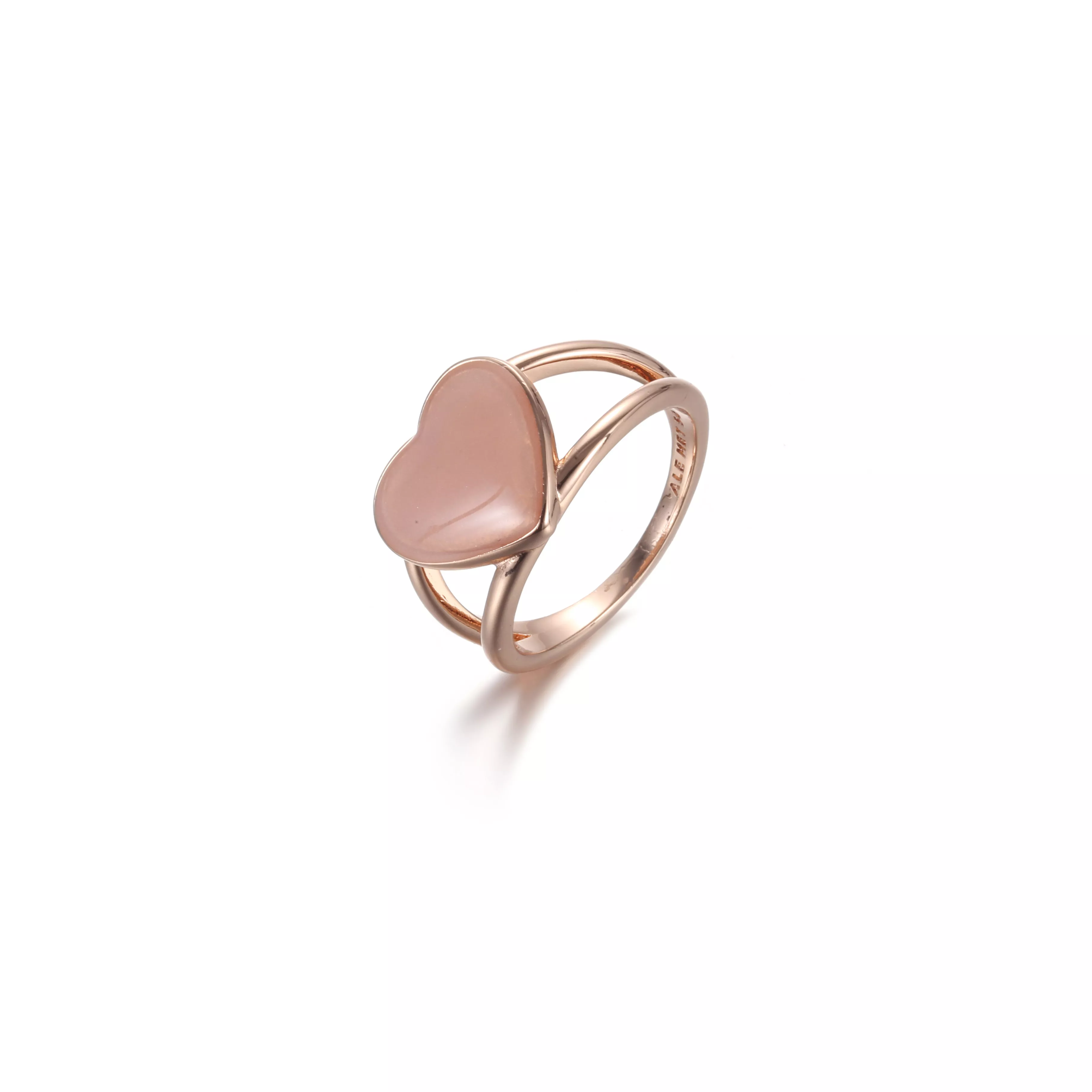 Anel Coração Rosa Espiral Pandora Rose™ - 189263C01