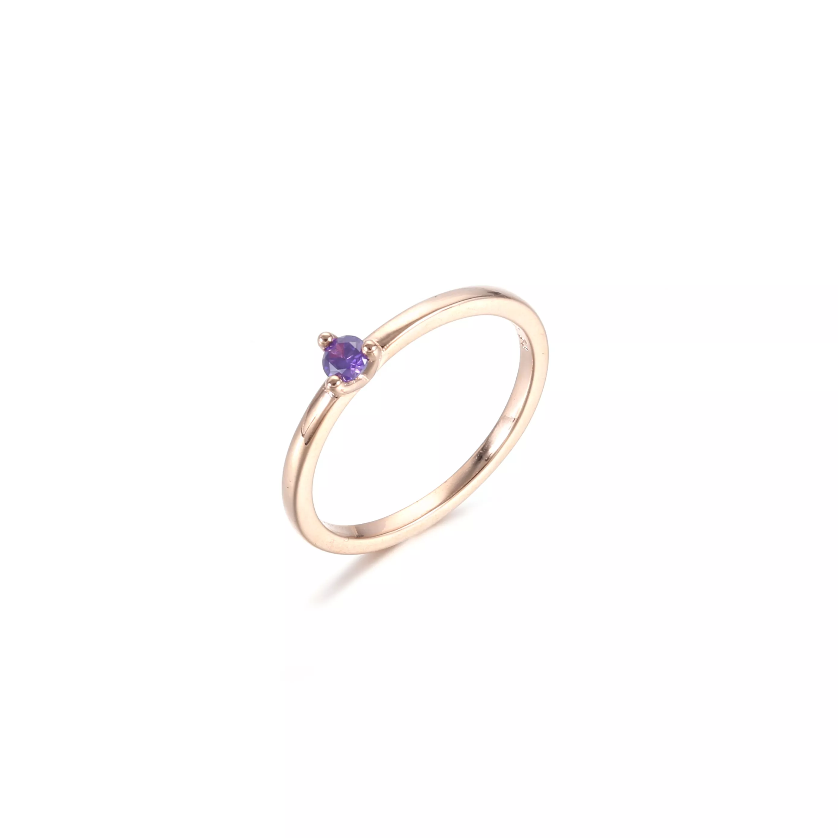 Anel Solitário Azul Claro Pandora Rose™ - 189259C02