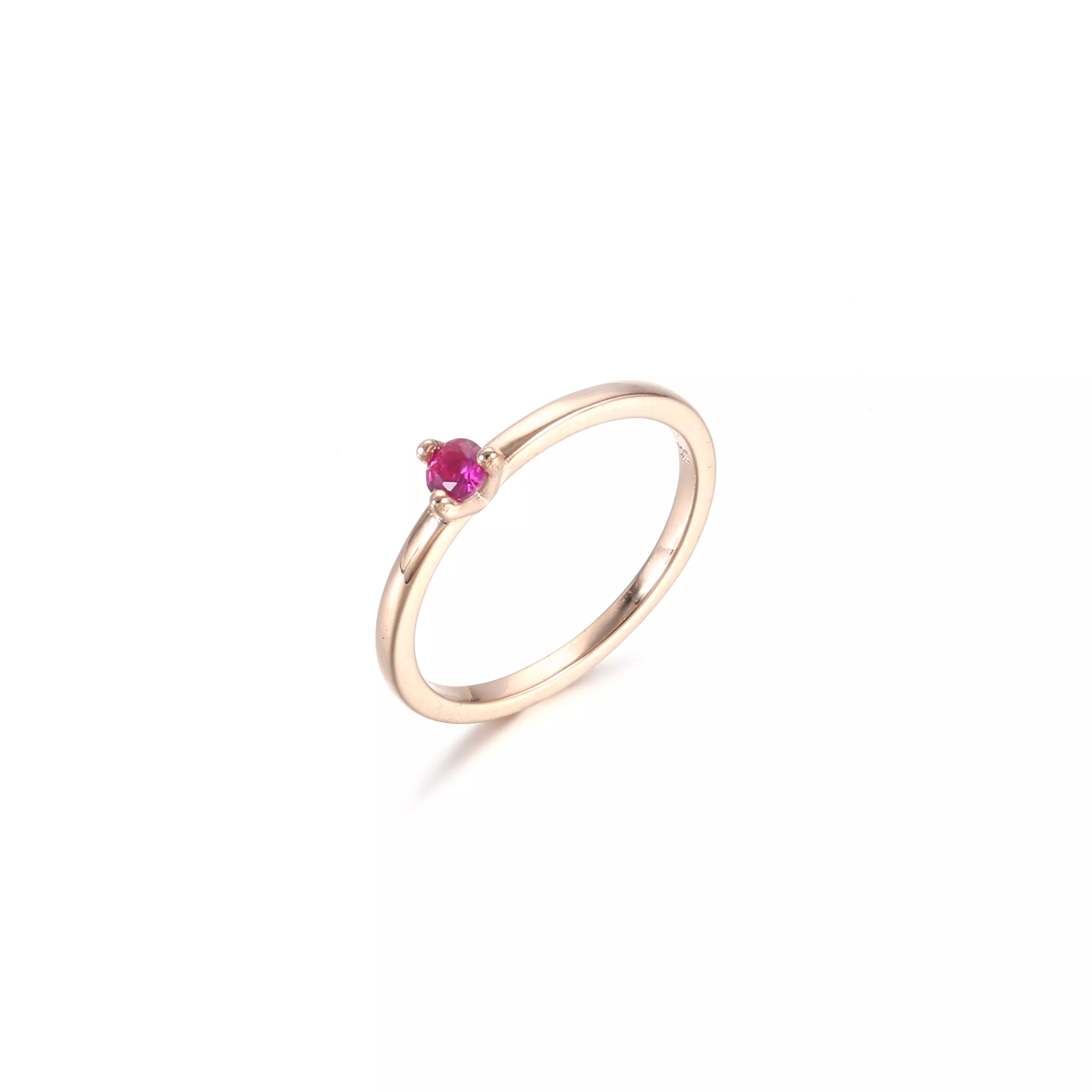 Anel Solitário Azul Claro Pandora Rose™ - 189259C02