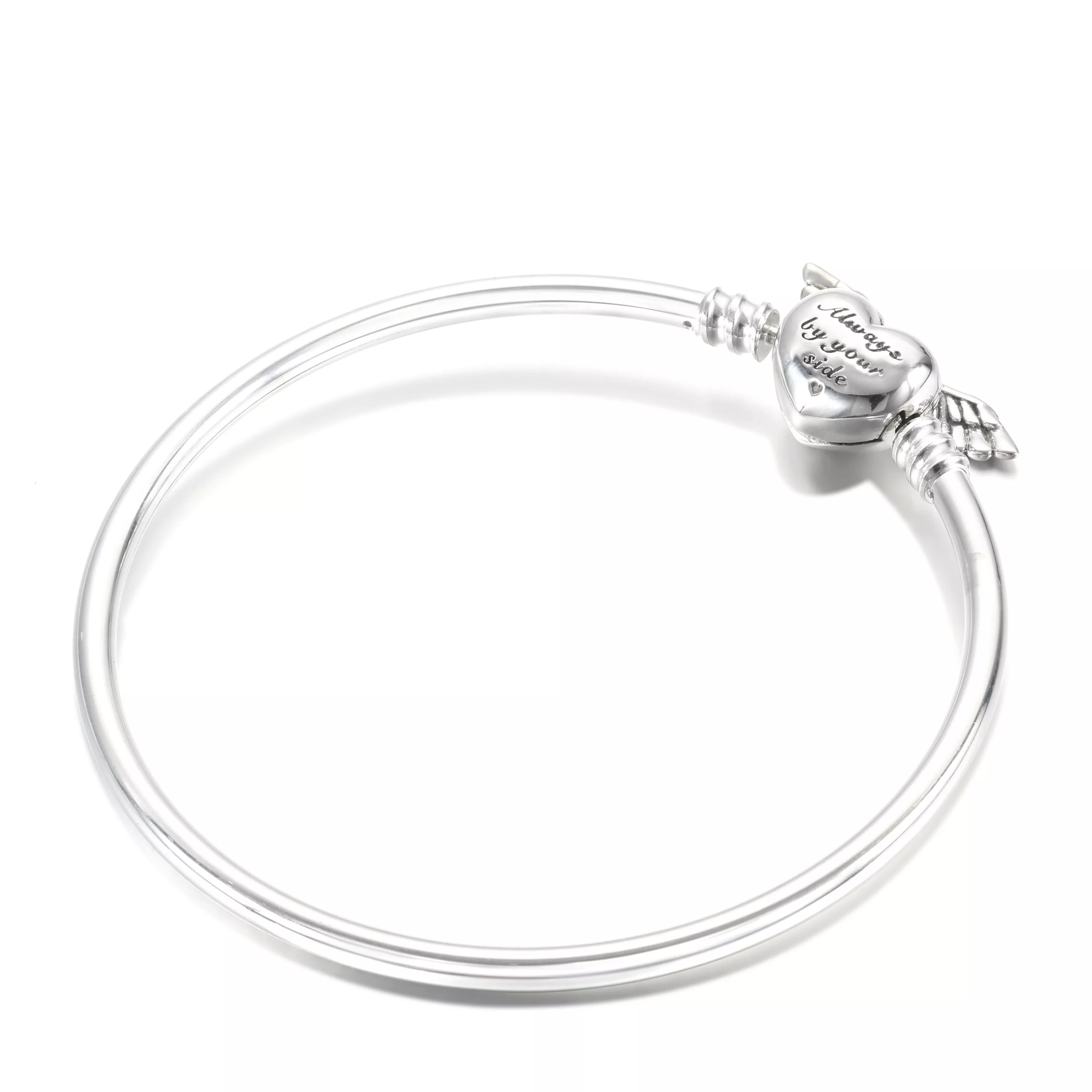 Bangle fecho Coração Asas de Anjo “Always by your side” Pandora - 599379C00