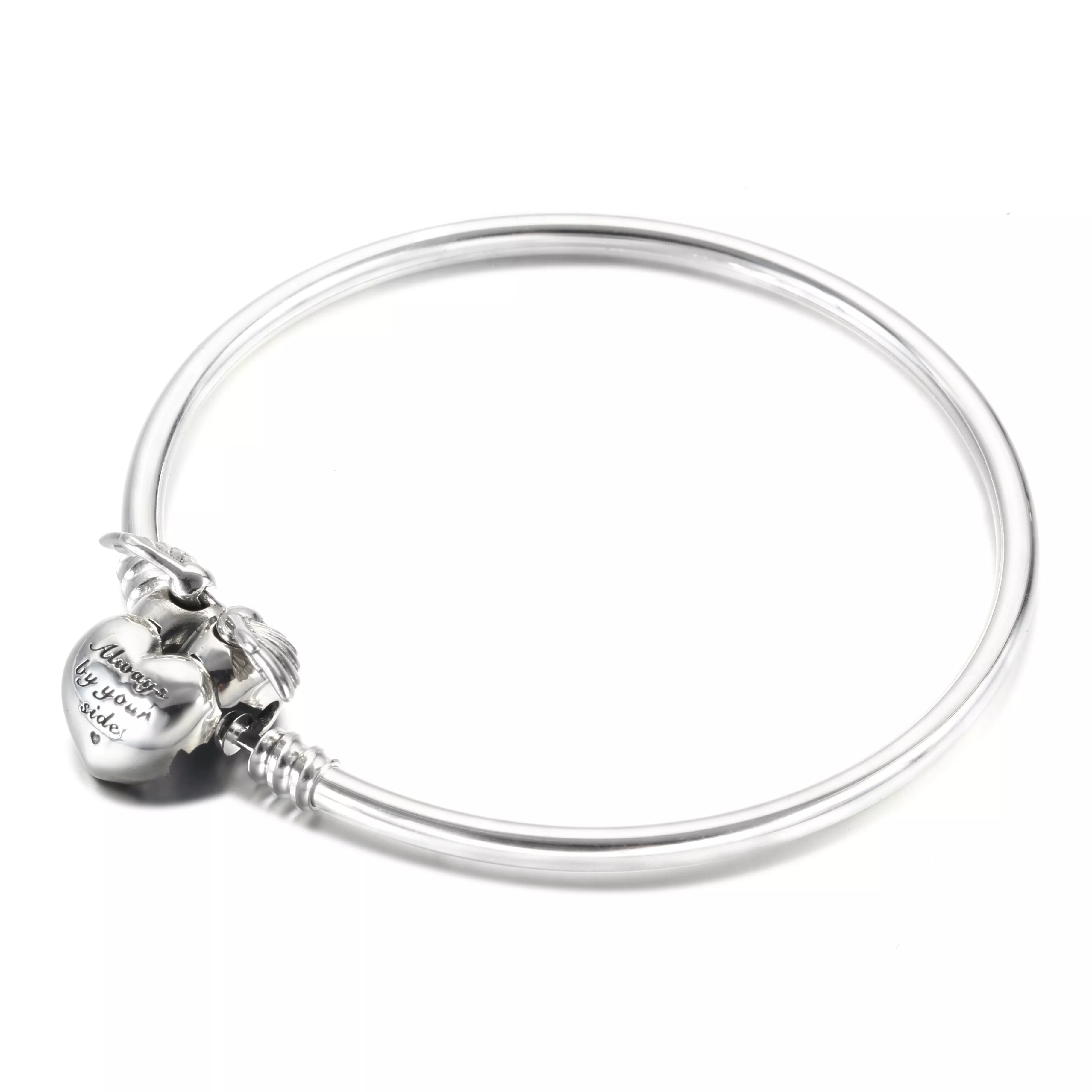 Bangle fecho Coração Asas de Anjo “Always by your side” Pandora - 599379C00