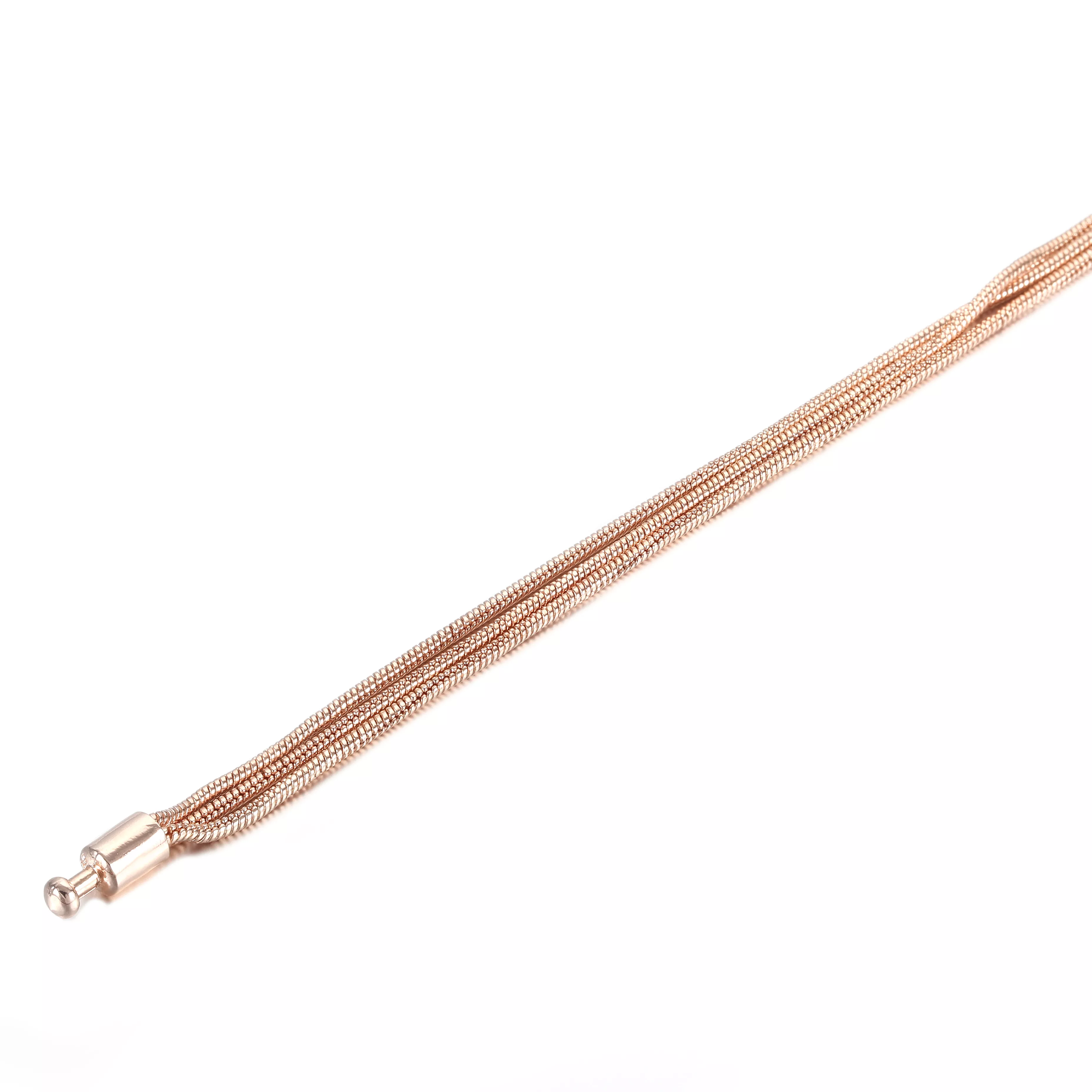 Bracelete Pandora Moments Rose™ Em Trama - 589338C00