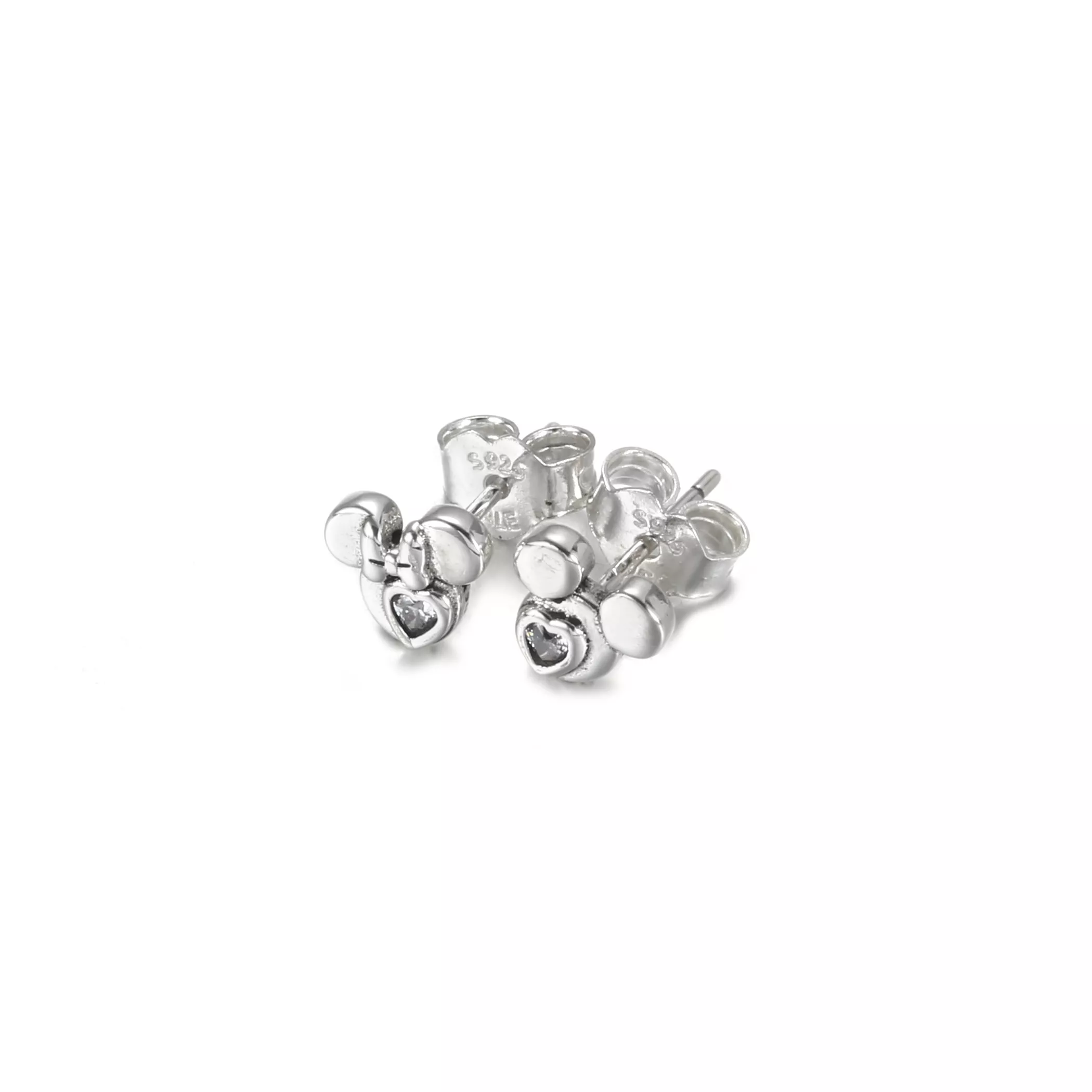 Brincos Petit Disney, Mickey Mouse & Minnie Mouse Silhueta Pandora - 299258C01