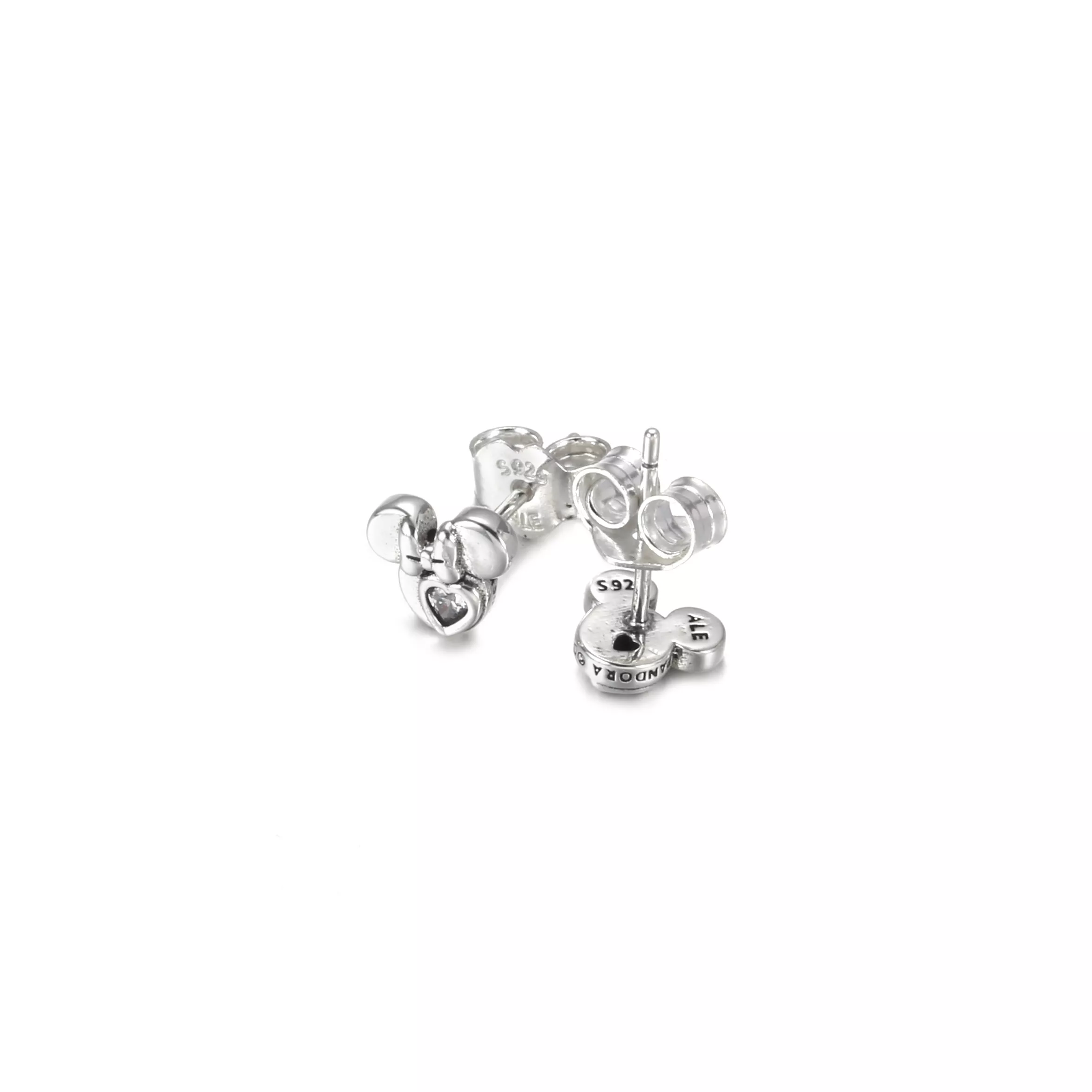 Brincos Petit Disney, Mickey Mouse & Minnie Mouse Silhueta Pandora - 299258C01