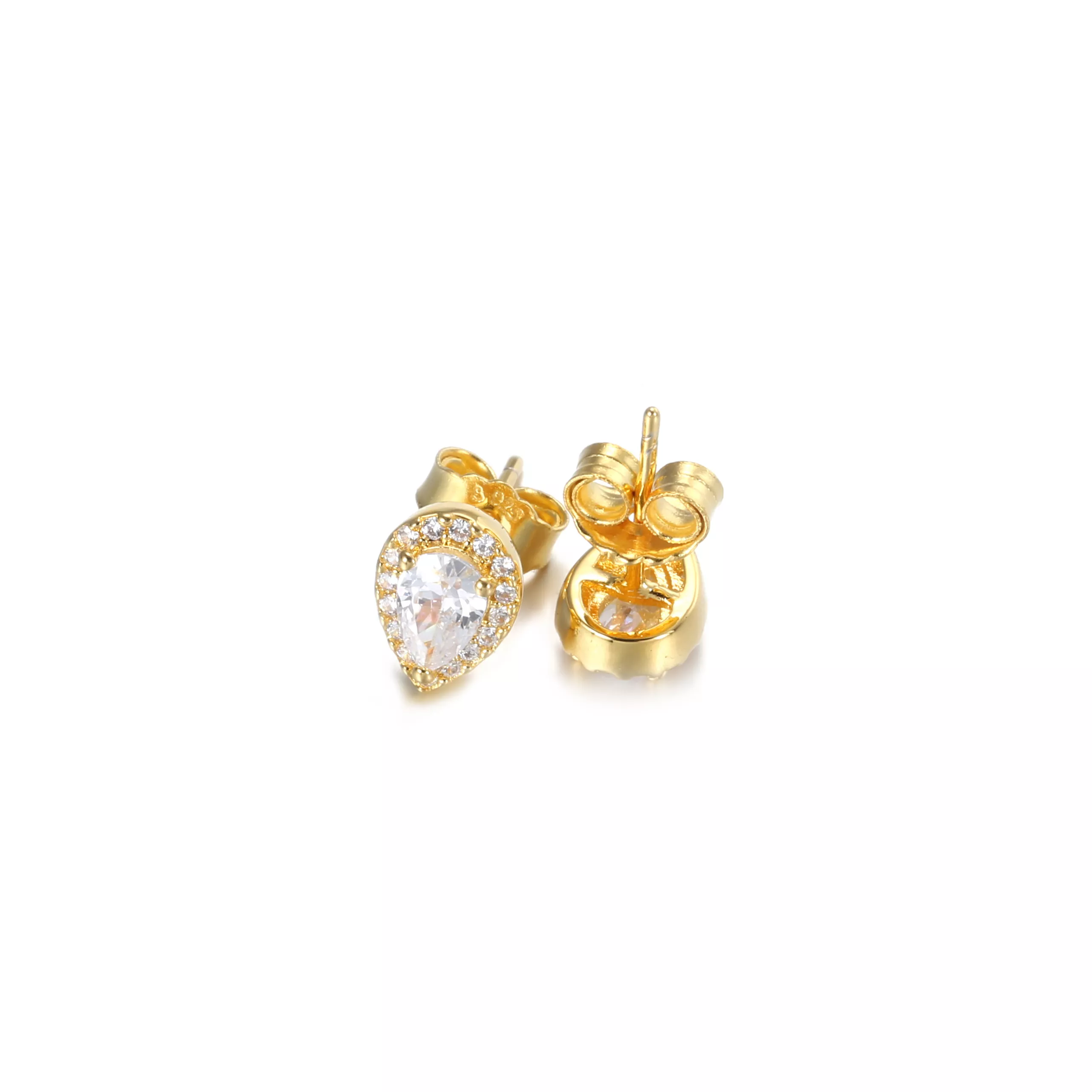 Brincos Petit Halo teardrop cintilante Pandora Shine - 268724C01