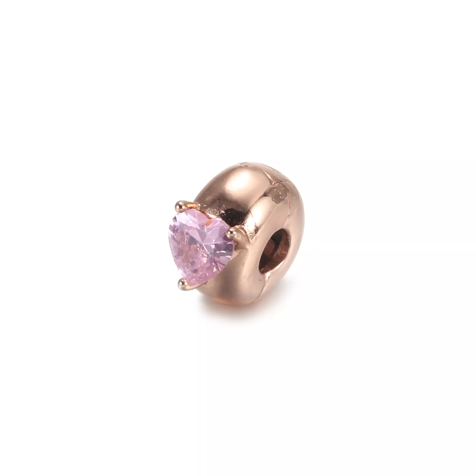 Charm Clipe Coração Solitário Azul - 789203C02